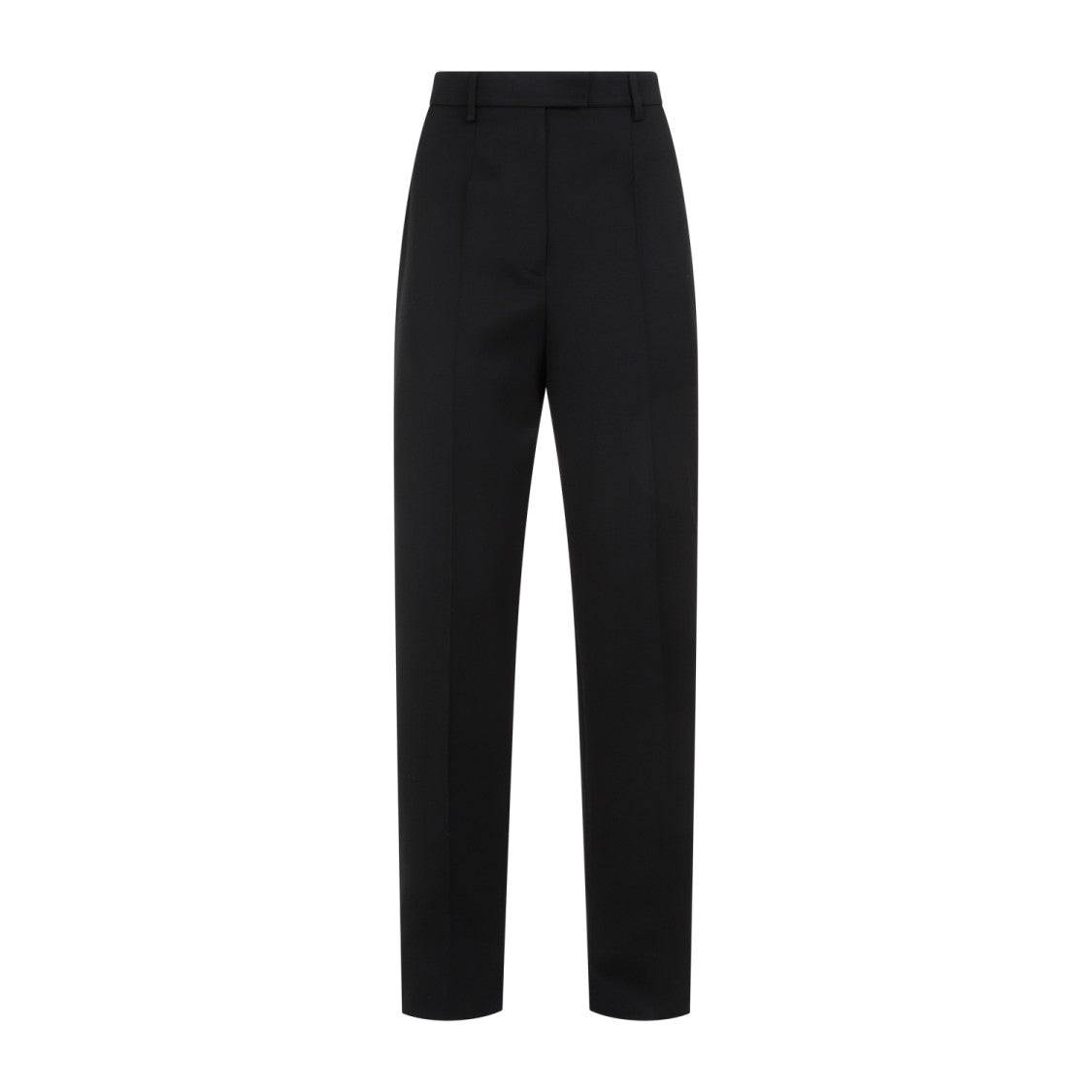 Black Wool Trousers