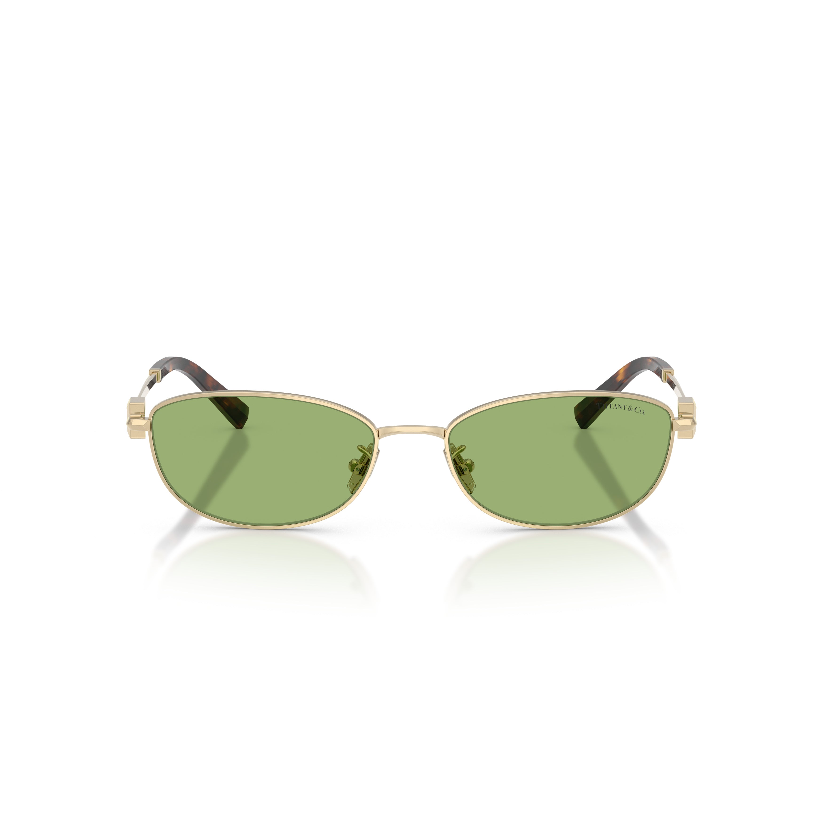 0tf3115 Rectangular Gold-Tone Steel Sunglasses