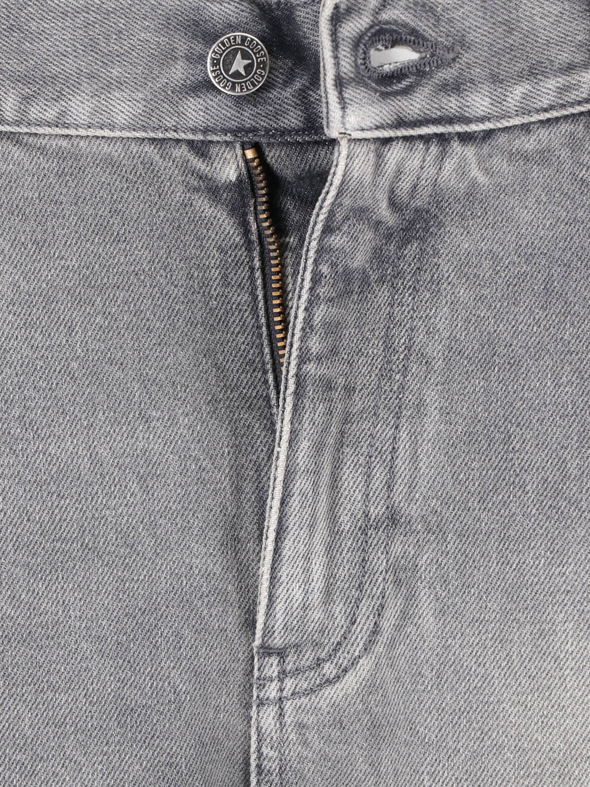 Gray Melody Mid-Rise Studded Denim Jeans