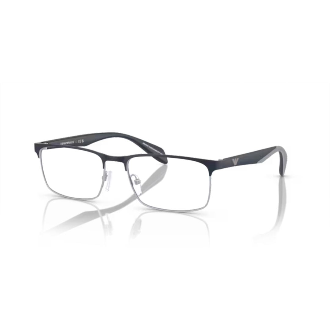 0ea1149 Rectangular Metal Frame Sunglasses with Two-Tone Temples
