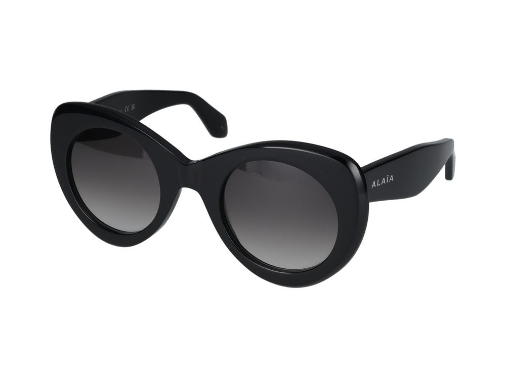 Sunglasses Azzedine Alaia AA0064S 002 black black grey 51/26/140