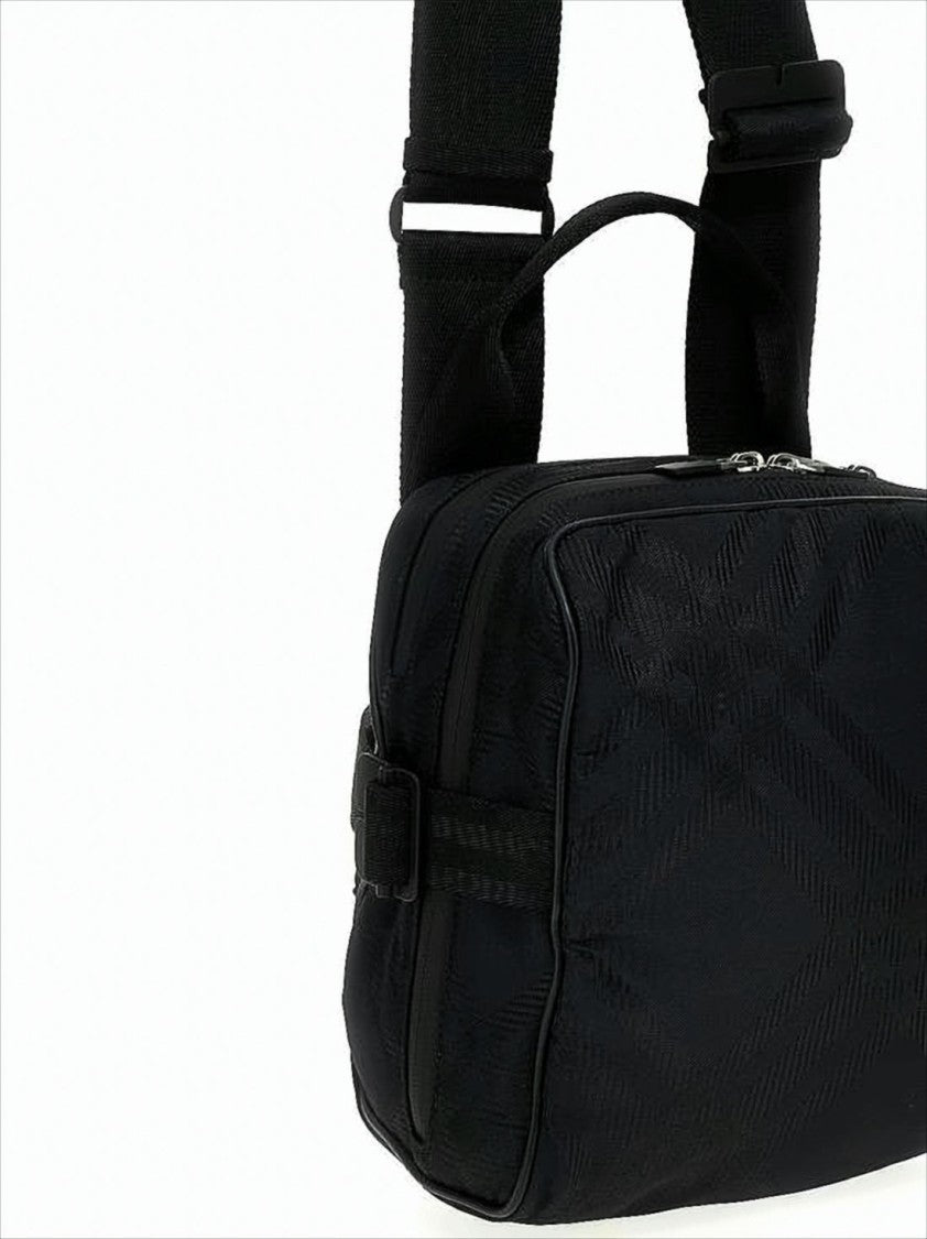 Textured Compact Tote with Adjustable Strap and Versatile Design