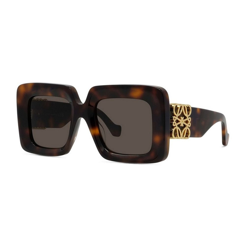 Anagram Oversized Square Sunglasses With Beveled Edges
