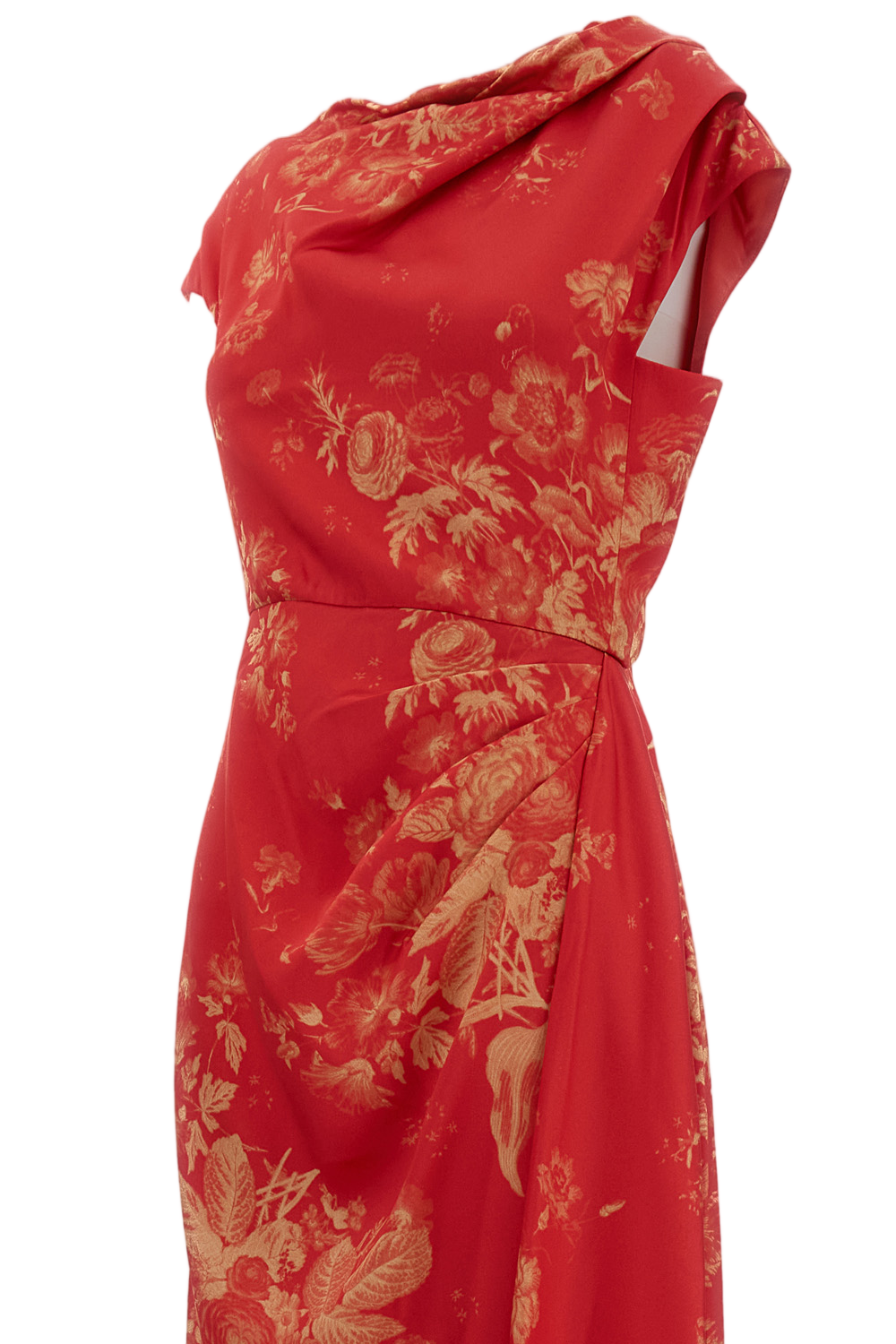 Draped Duchess Dress