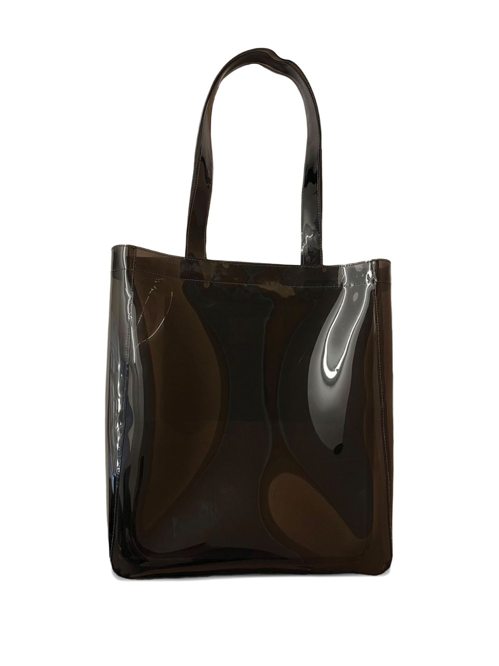 Transparent Tote Bag With Bold Logo