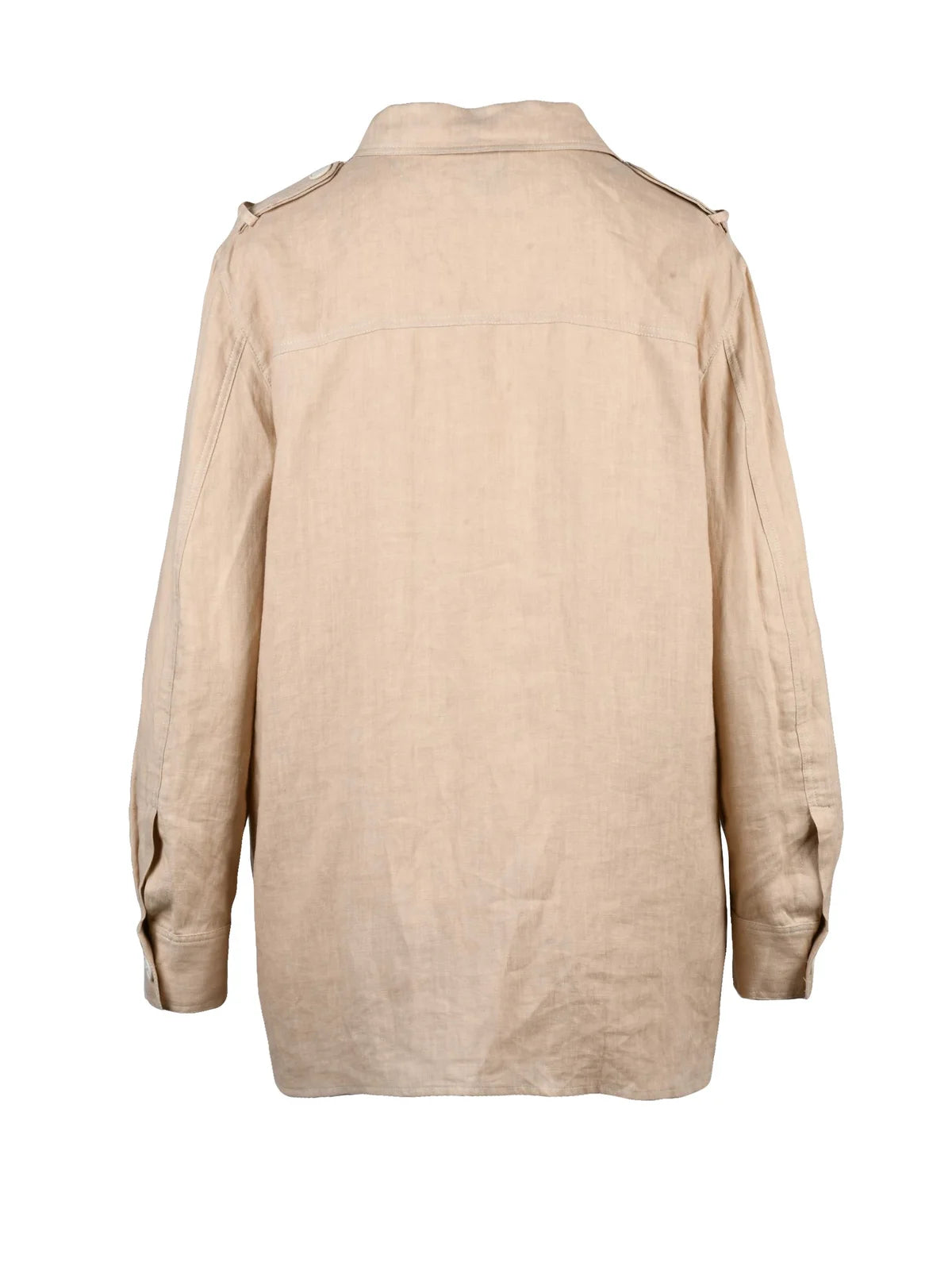 Beige Linen Shirt