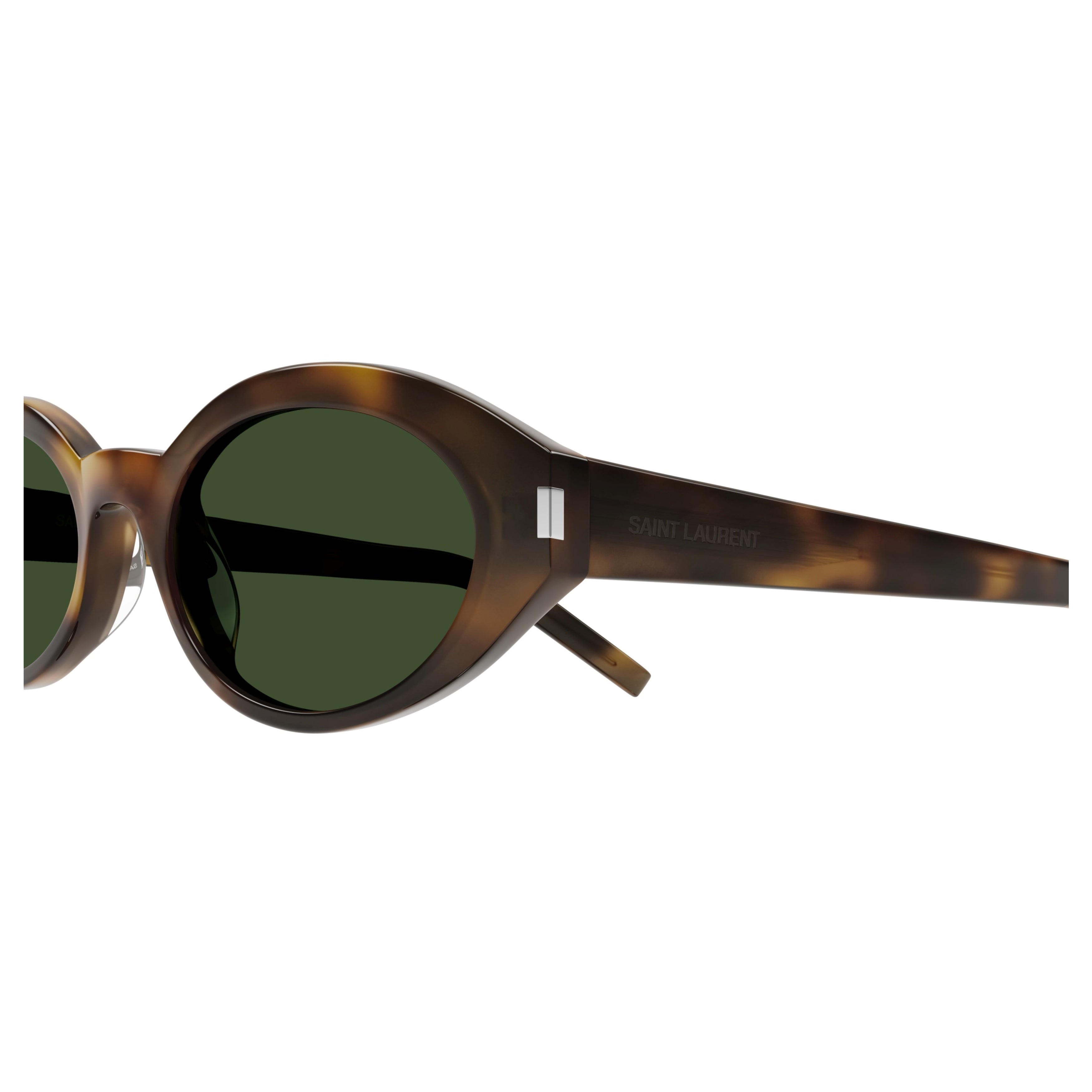 Sl 567 Tortoiseshell Oval Sunglasses