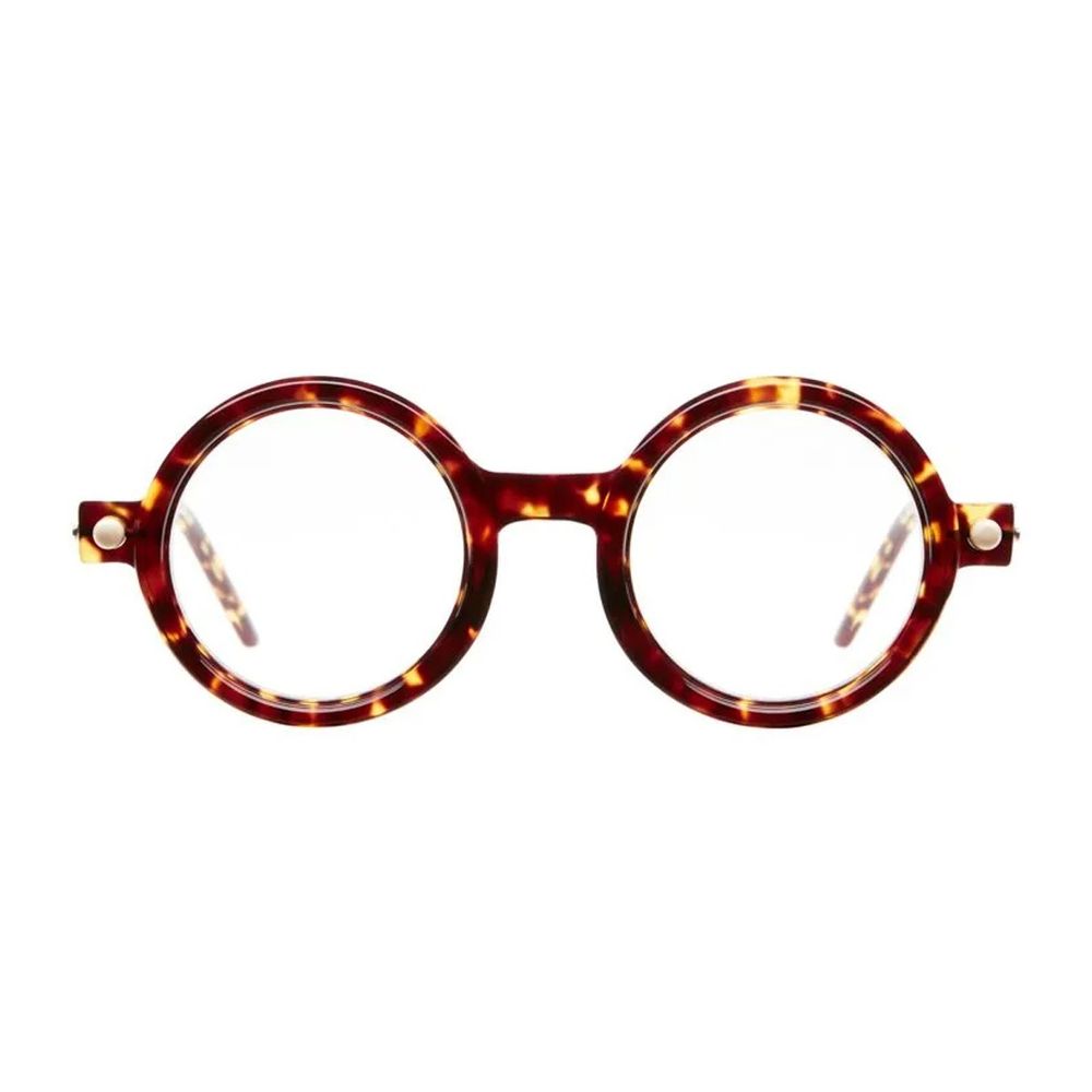 Mask P1 Tortoiseshell Acetate Round Frame Kuboraum Mask P1