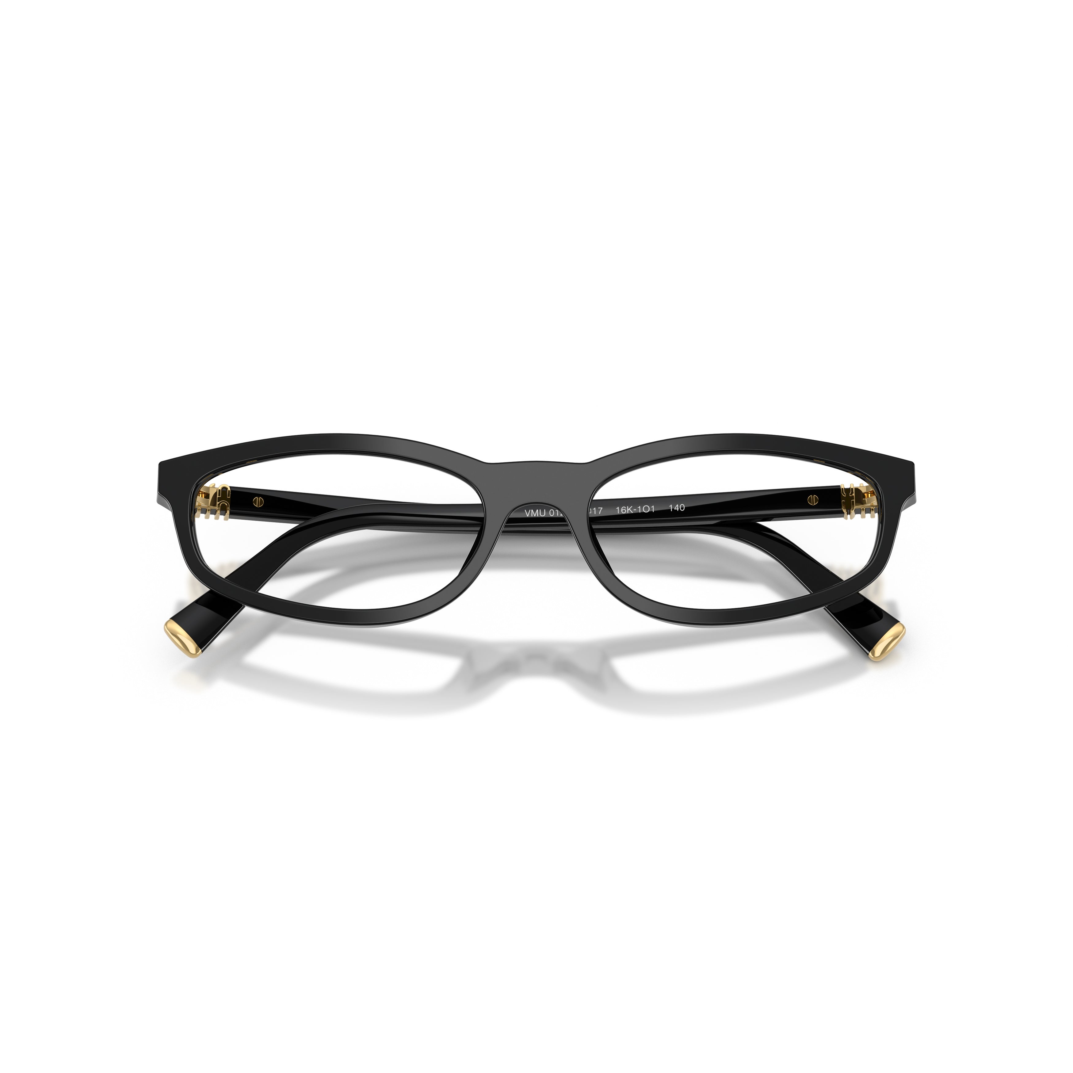 0mu 01zv Rectangular Black Acetate Eyeglasses