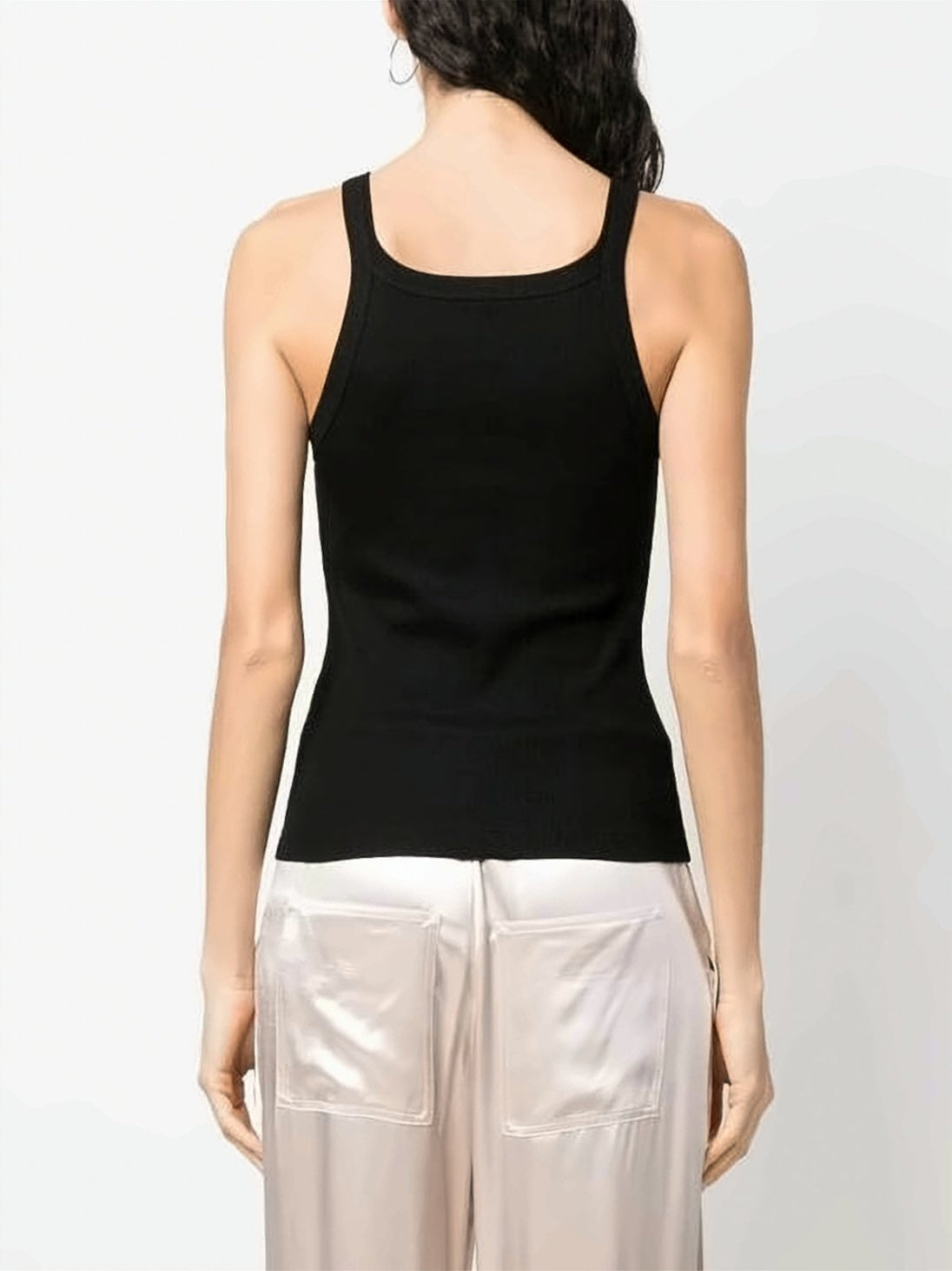 Fitted Ribbed Tank Top