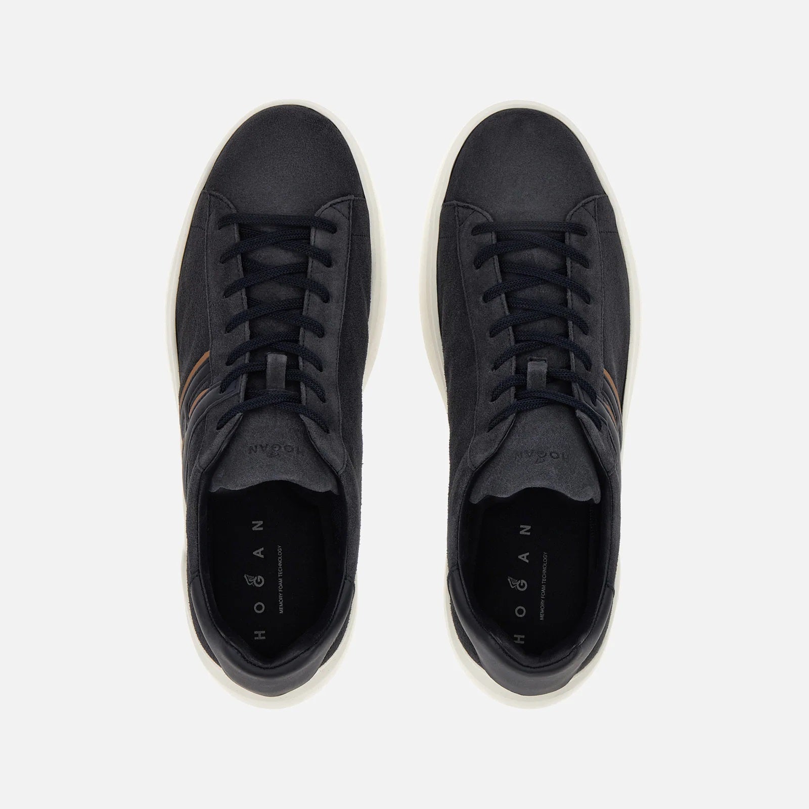 H580 Lace-Up Sneakers in Calfskin