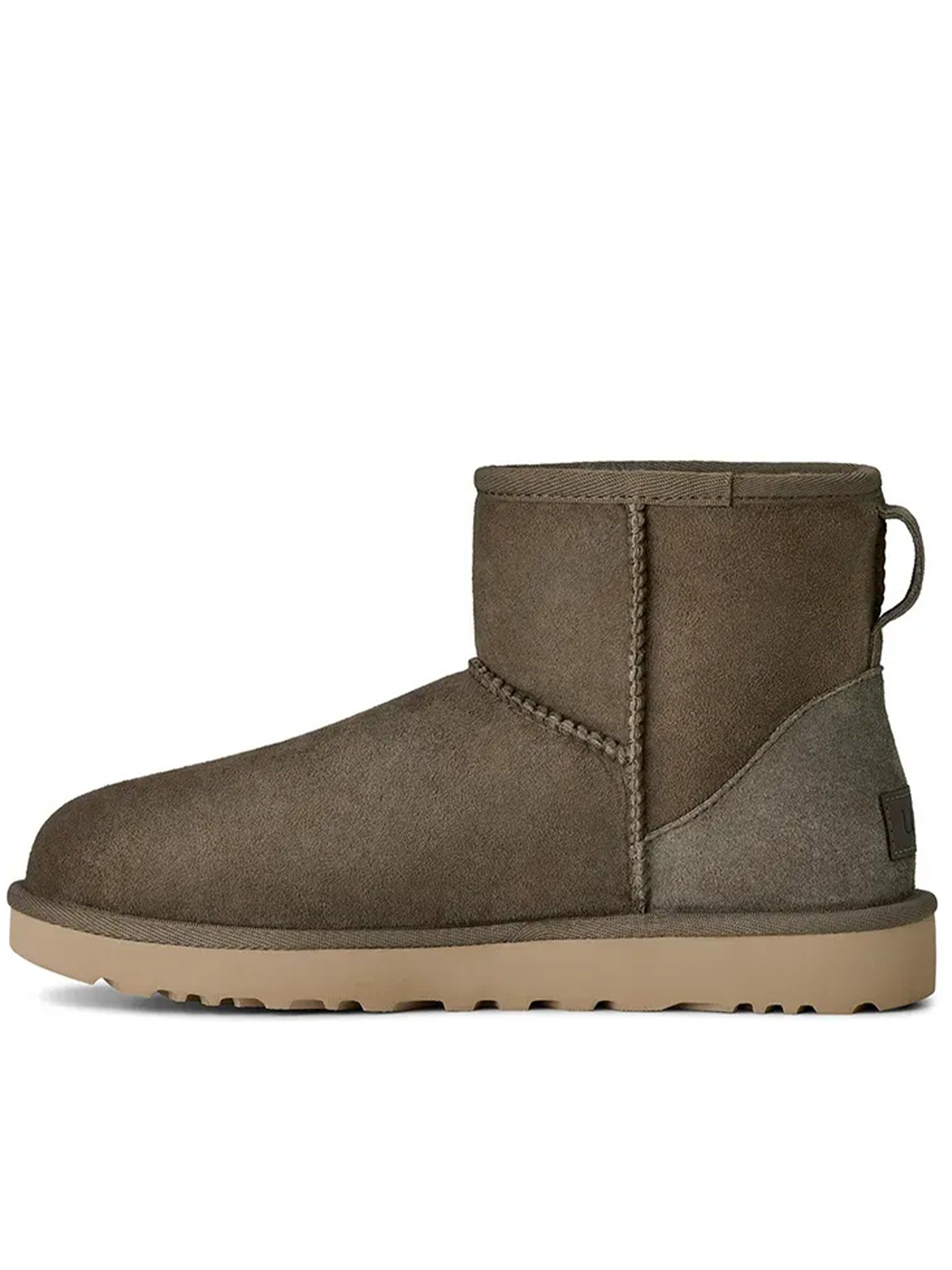Brown Classic Mini Ii Suede Ballerinas