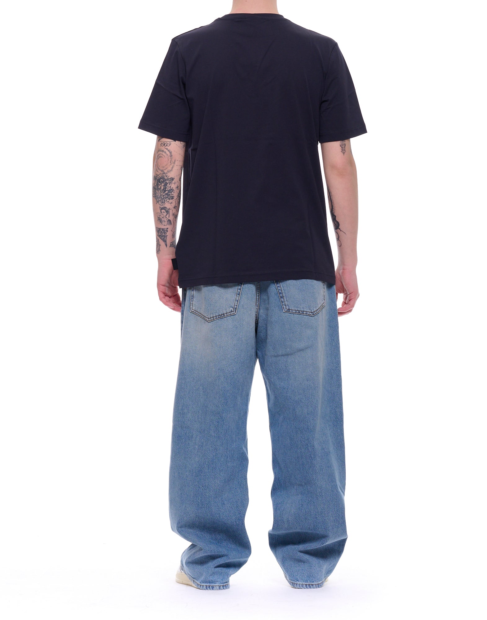 Blue Tito Relaxed Fit Baggy Jeans
