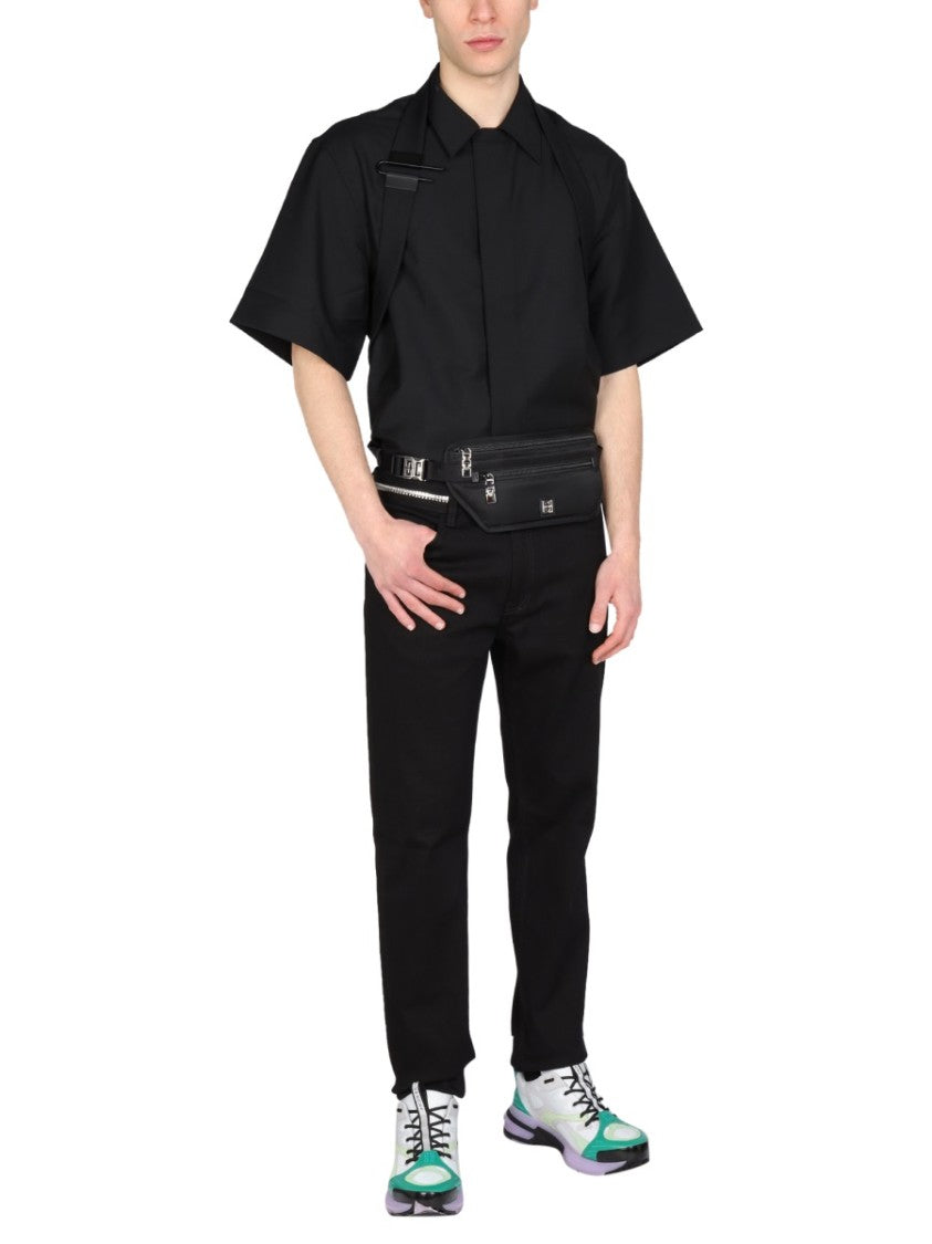 Slim Fit Jeans With Metallic Details