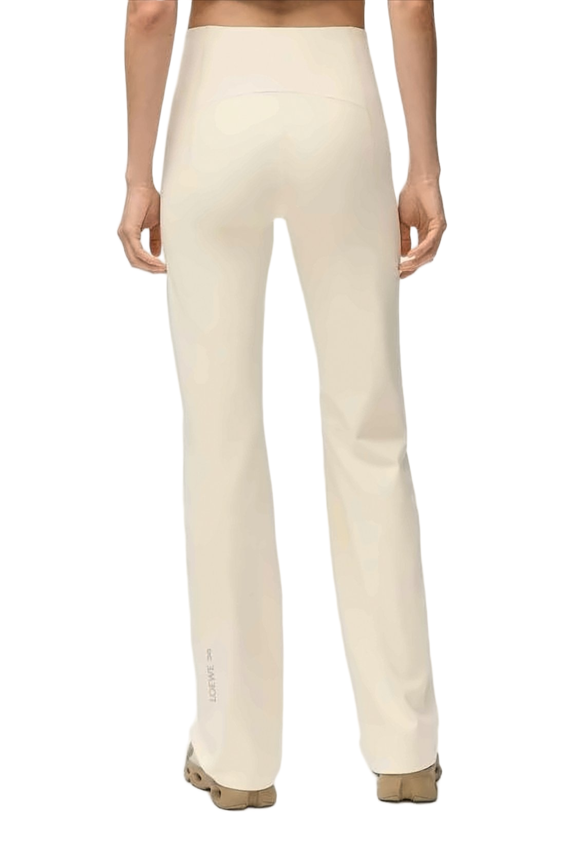 Relaxed High-Waist Jogger Pants with Minimalist Design