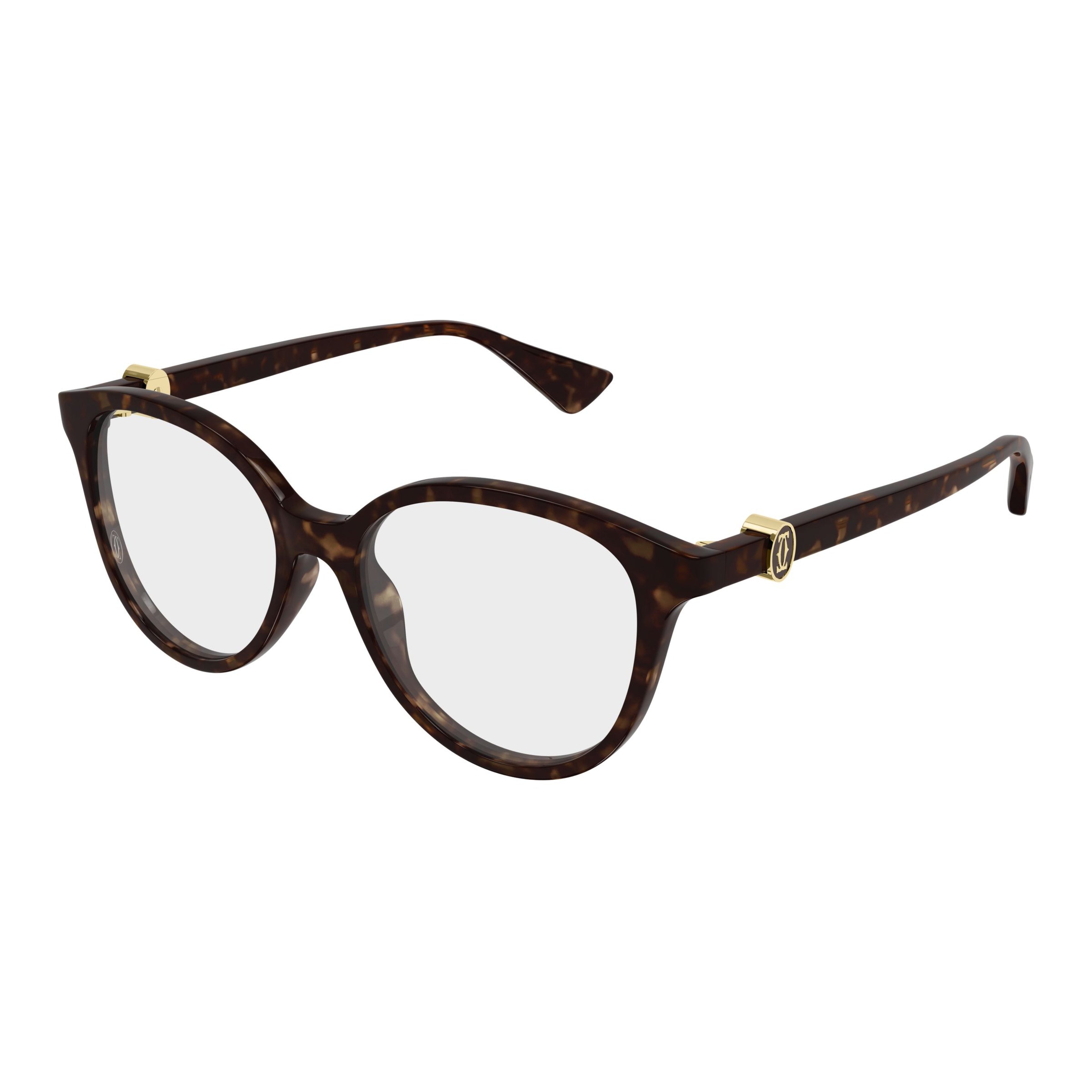 Ct0643o Rounded Tortoiseshell Frame Eyeglasses