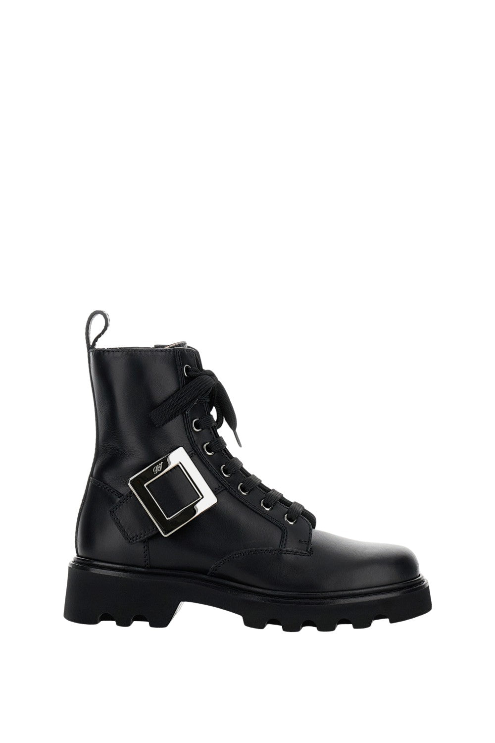 Pointed Toe Black Boots With Sturdy Heel