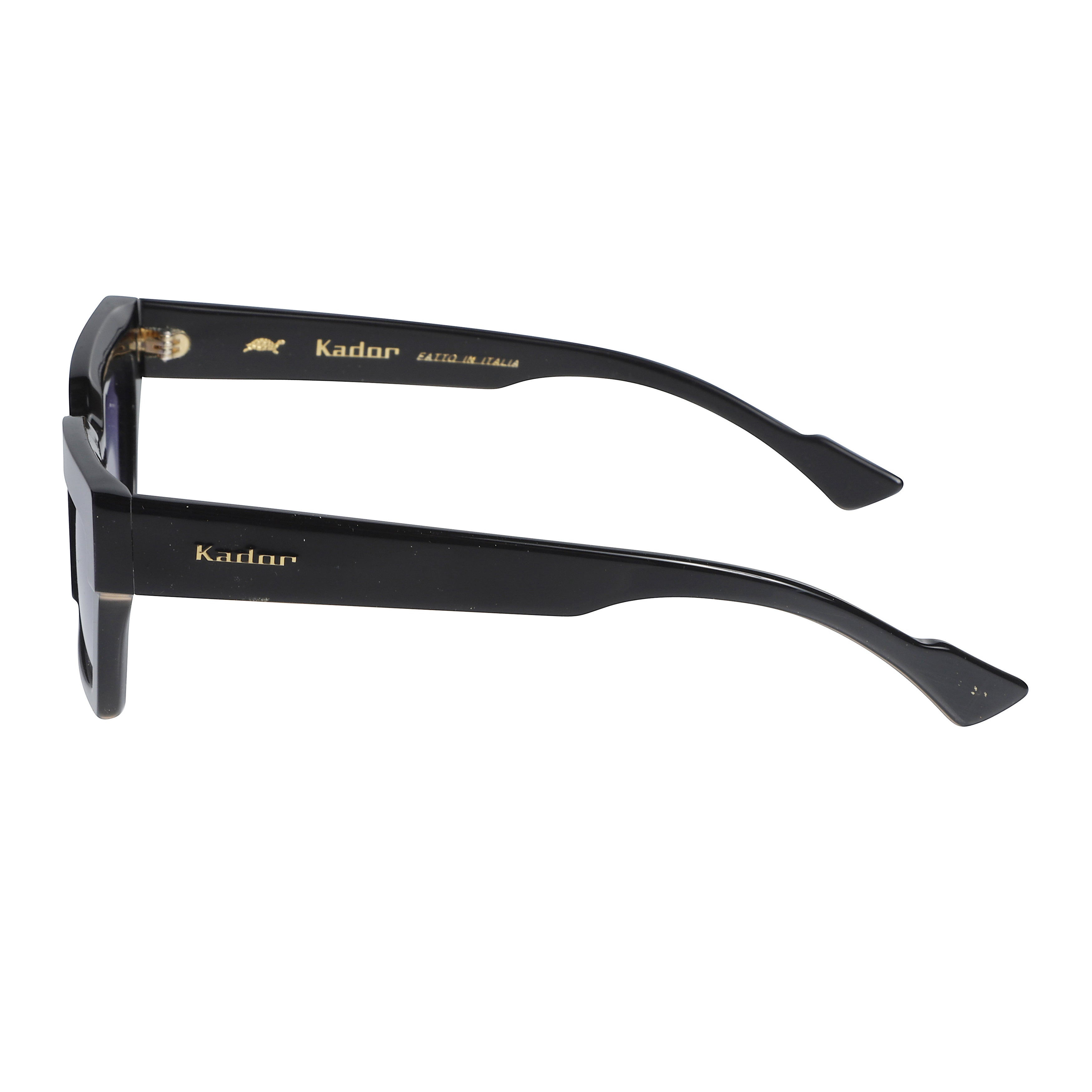 Smart Rectangular Gradient Tint Sunglasses with Bold Frame