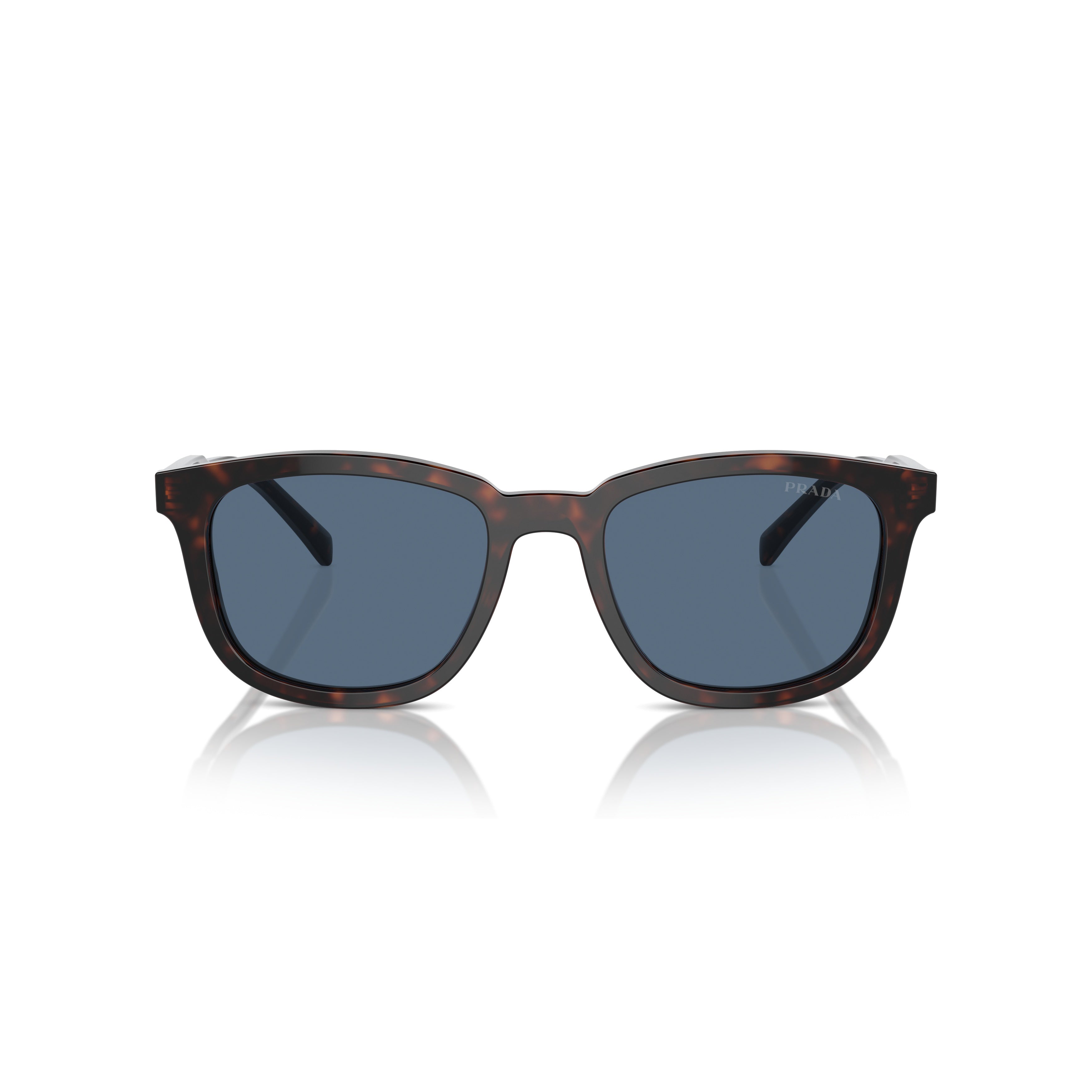 0pr A21s Tortoiseshell Acetate Square Frame Sunglasses