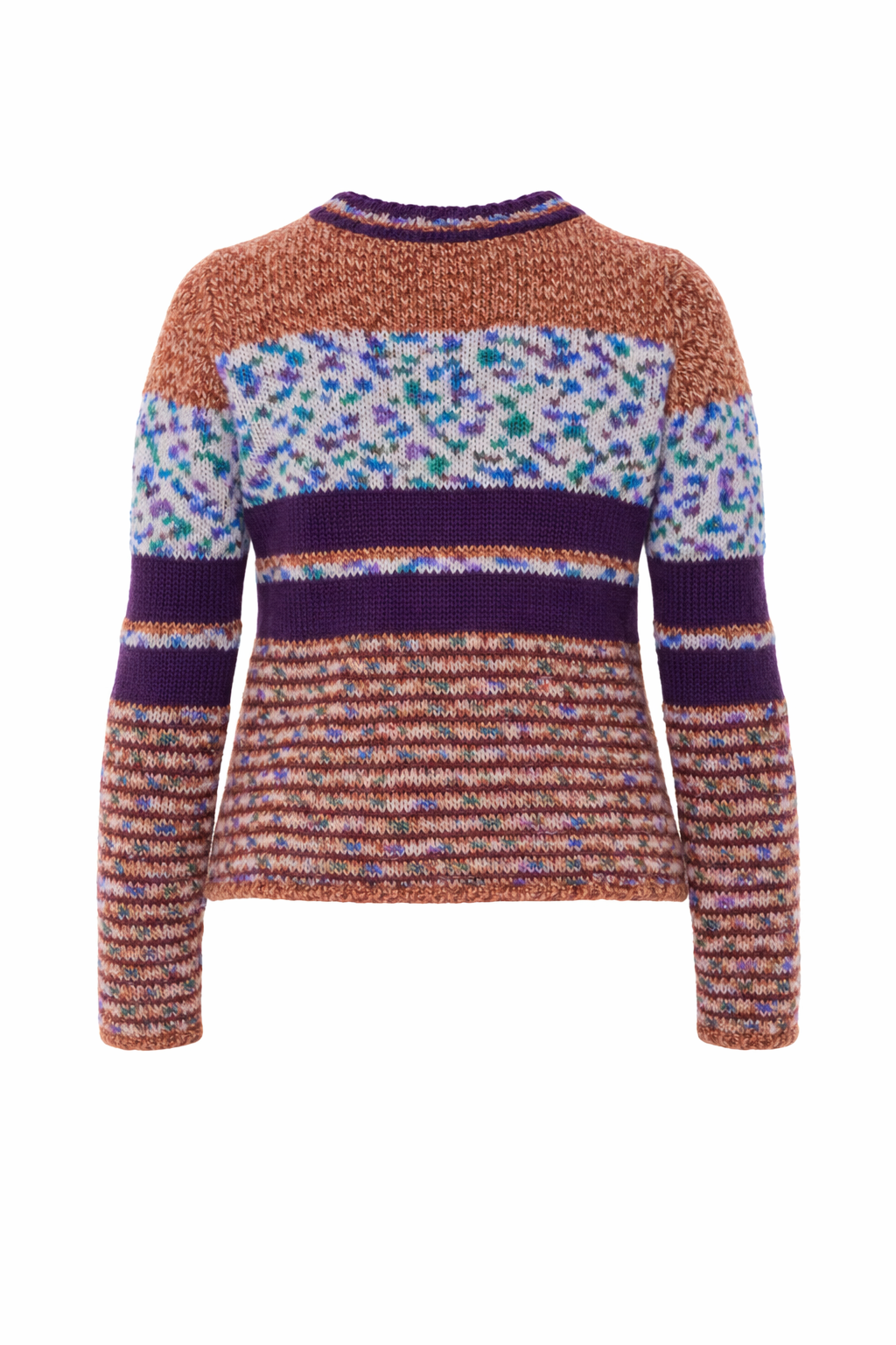 Multicolor Striped Wool Sweater