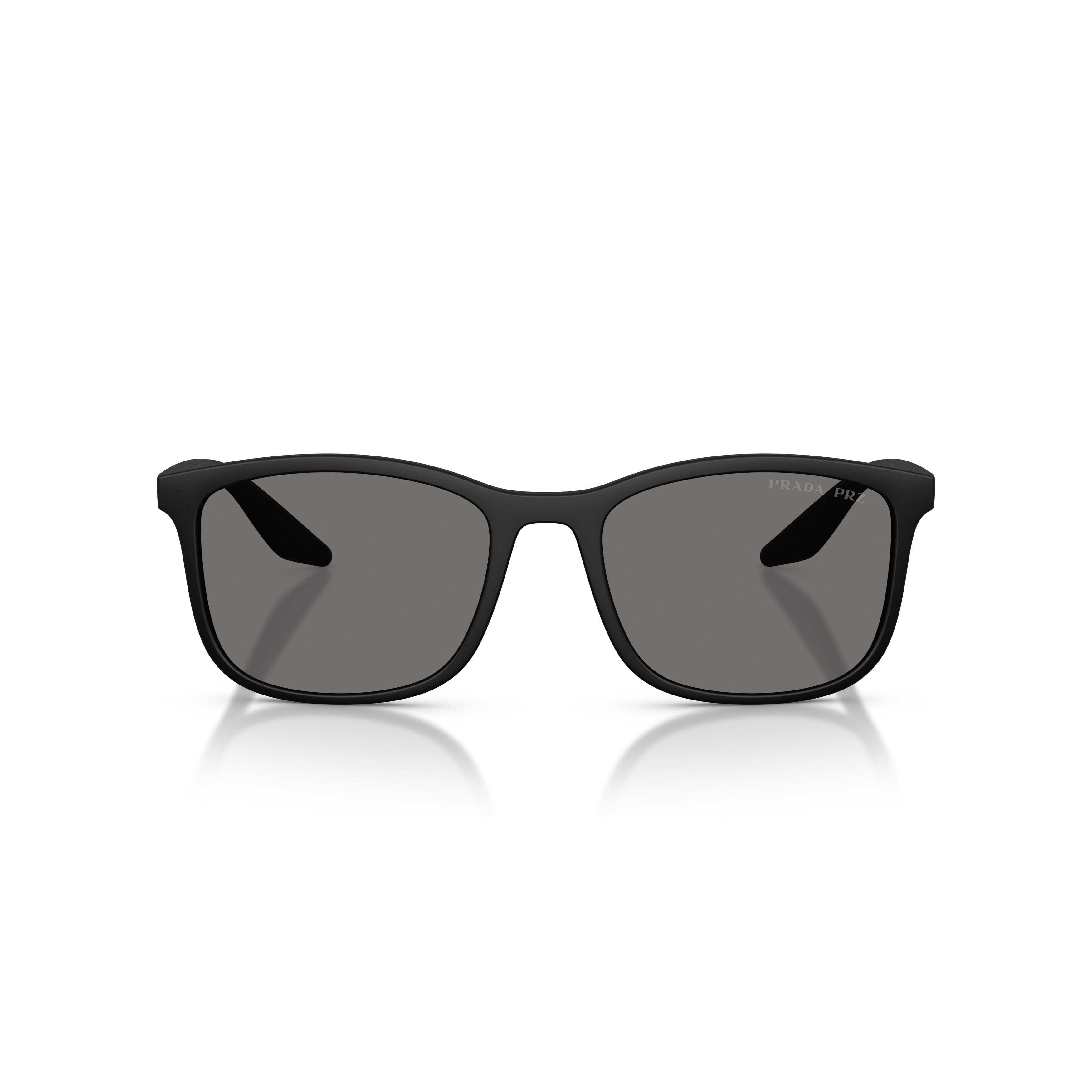 0ps A08s Rectangular Matte Black Sunglasses