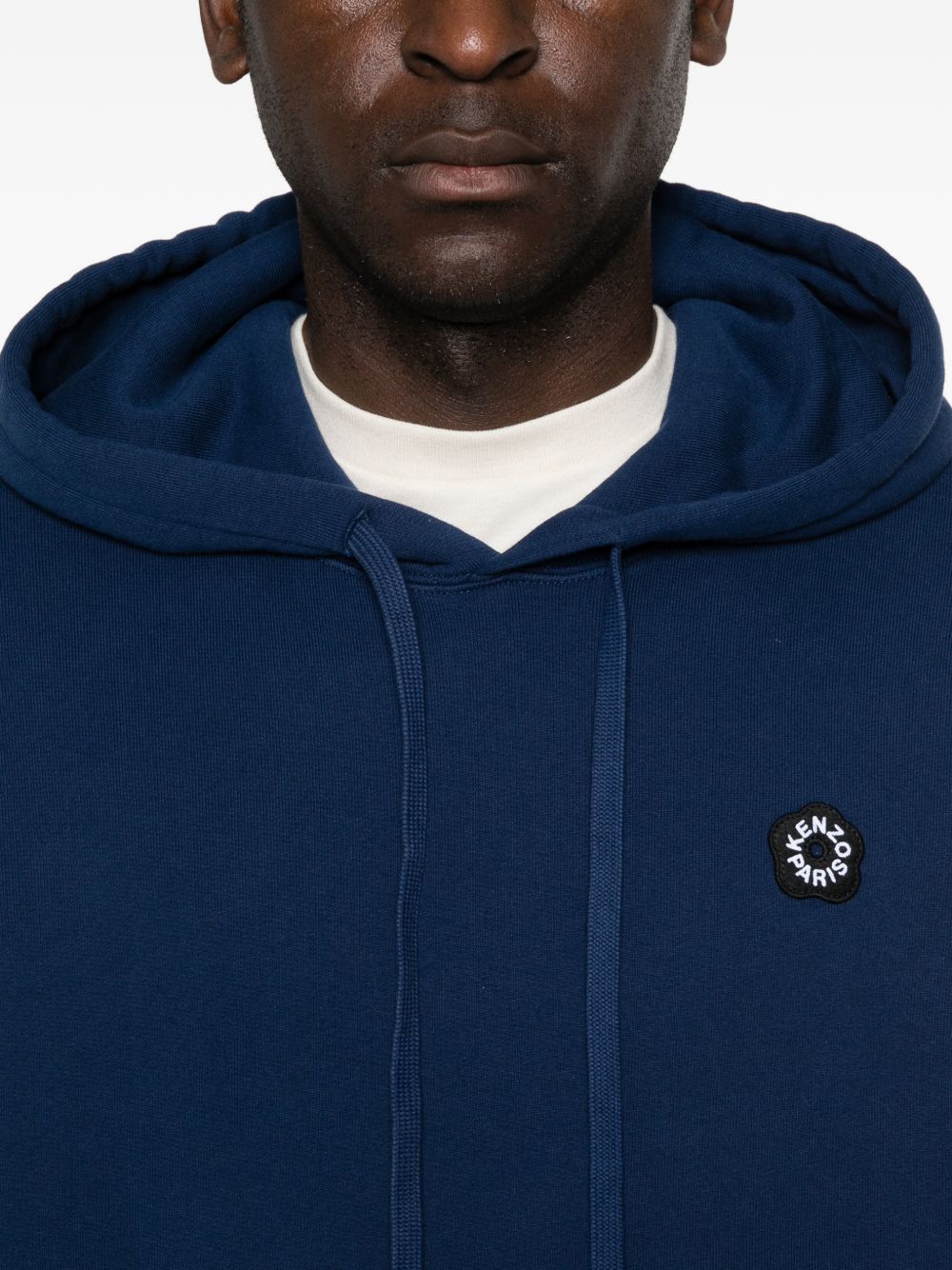 Deep Blue Relaxed Fit Hoodie