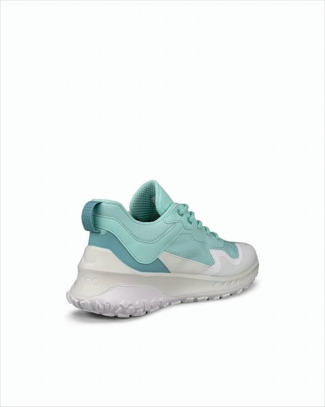 Sleek Mint Green Recycled Polyester Sneakers