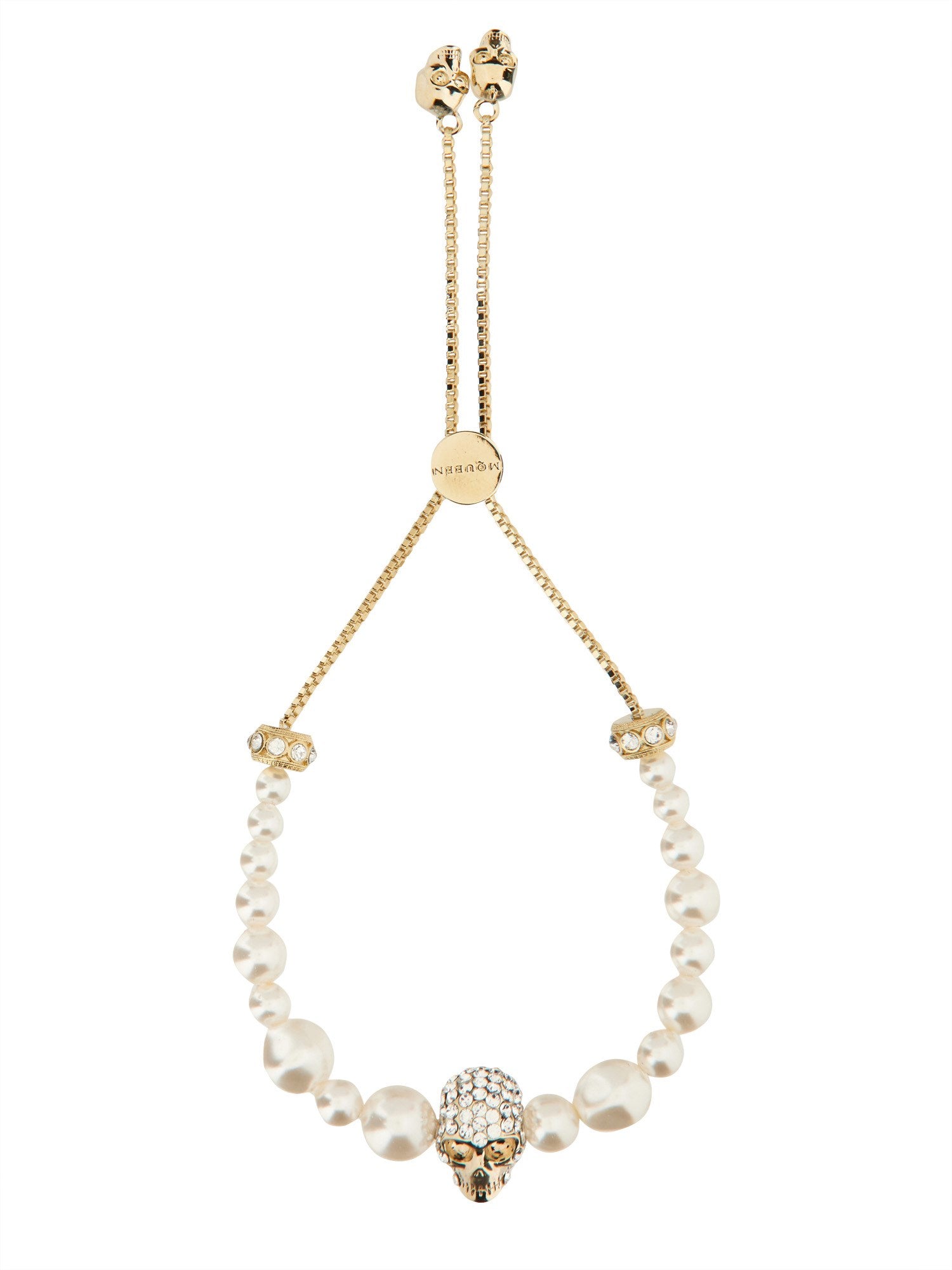 Skl & Prl Friendship Bracelet - Synthetic - White