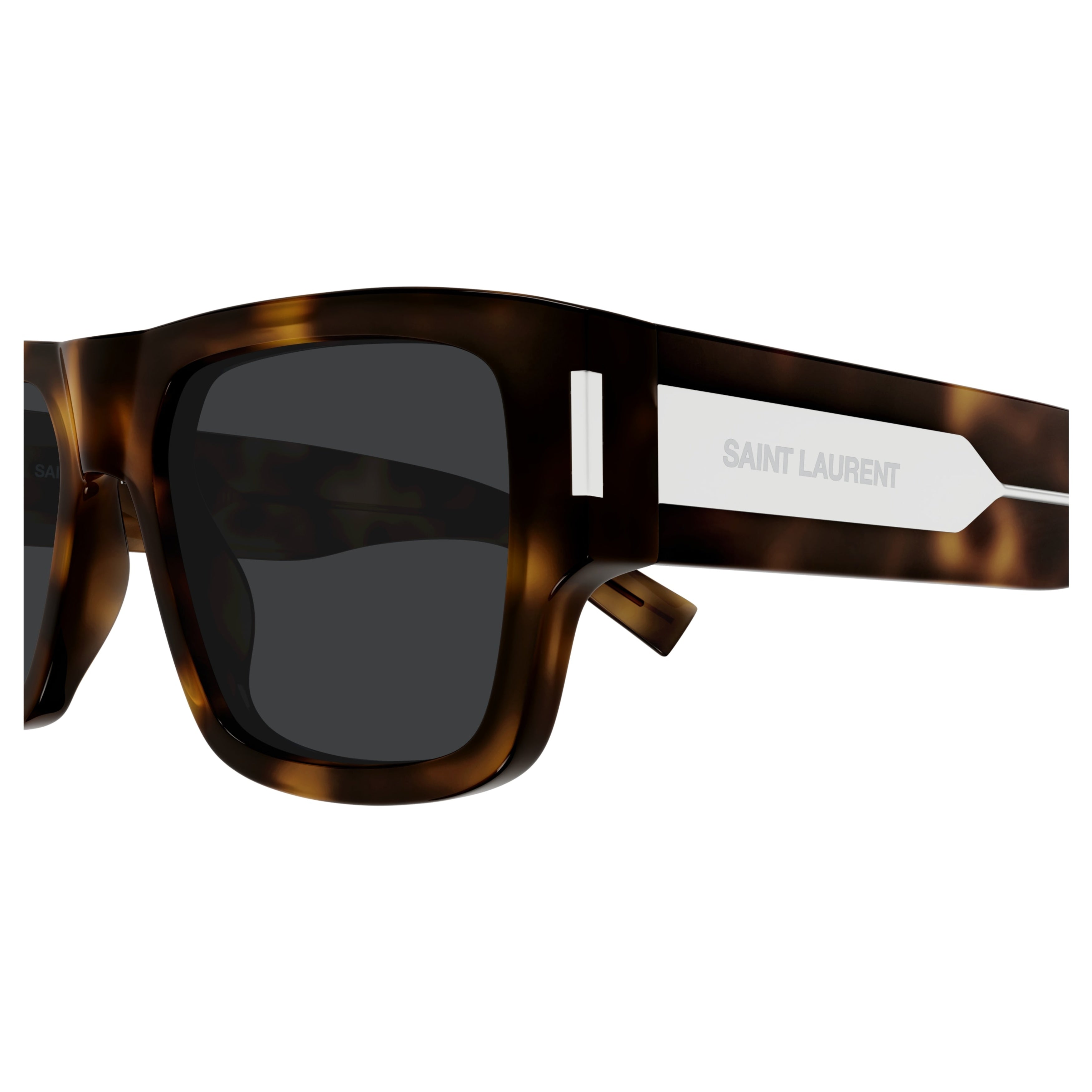 Sl 659 Bold Rectangular Tortoiseshell Sunglasses