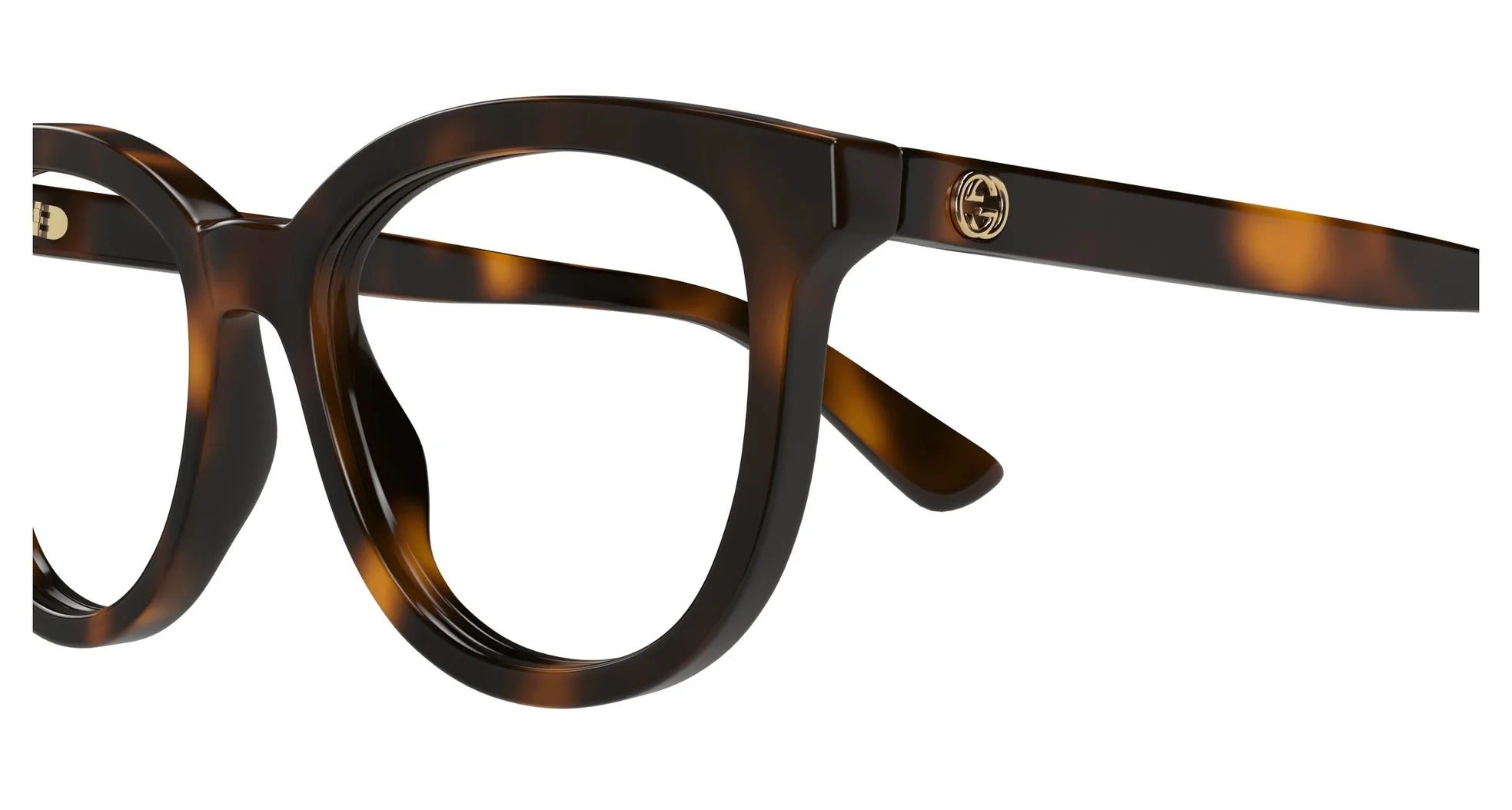 Eyeglasses Gucci GG1687O 002 Havana Havana Transpa 52/18/140