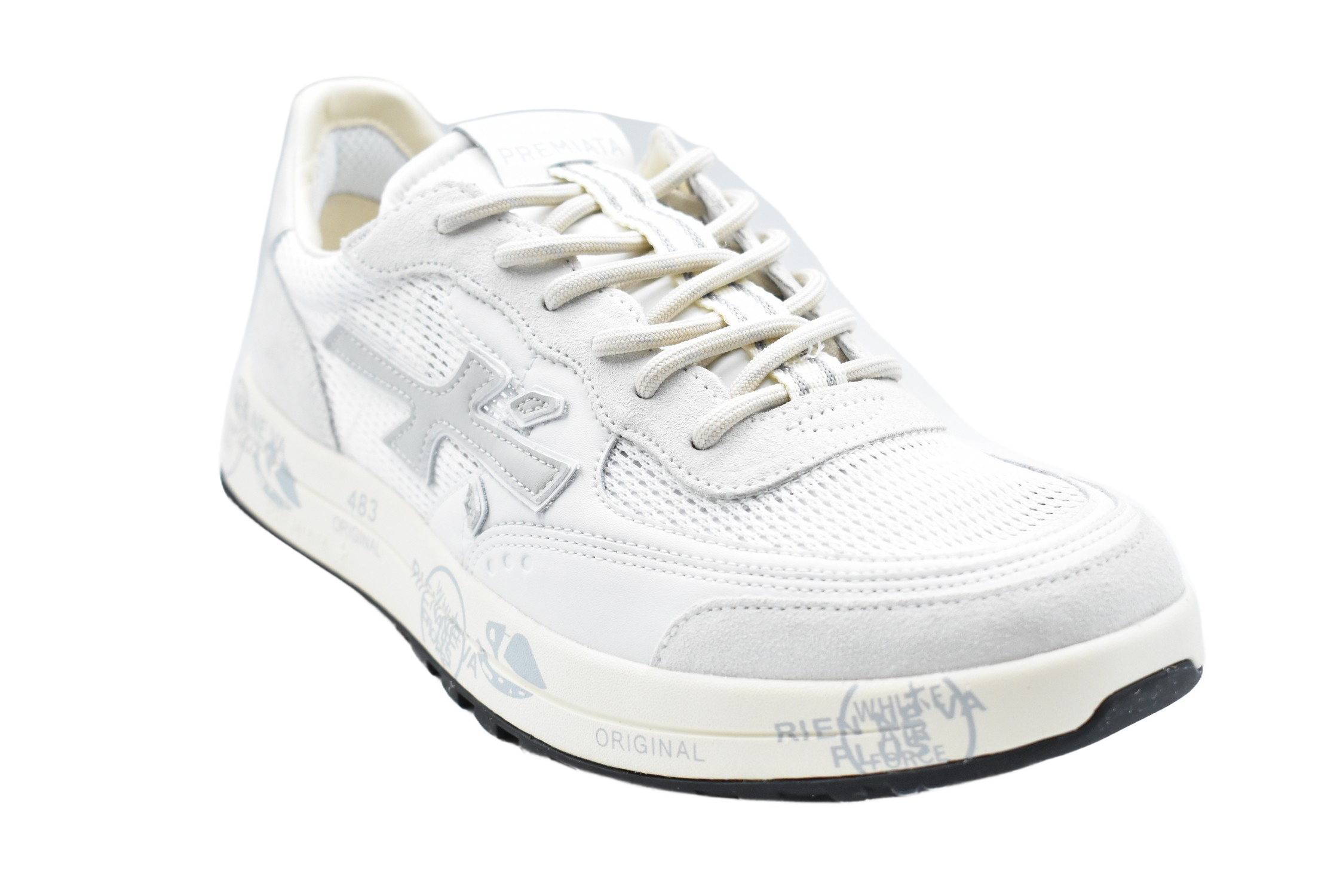 Low-Top Sneakers Crafted From Mesh