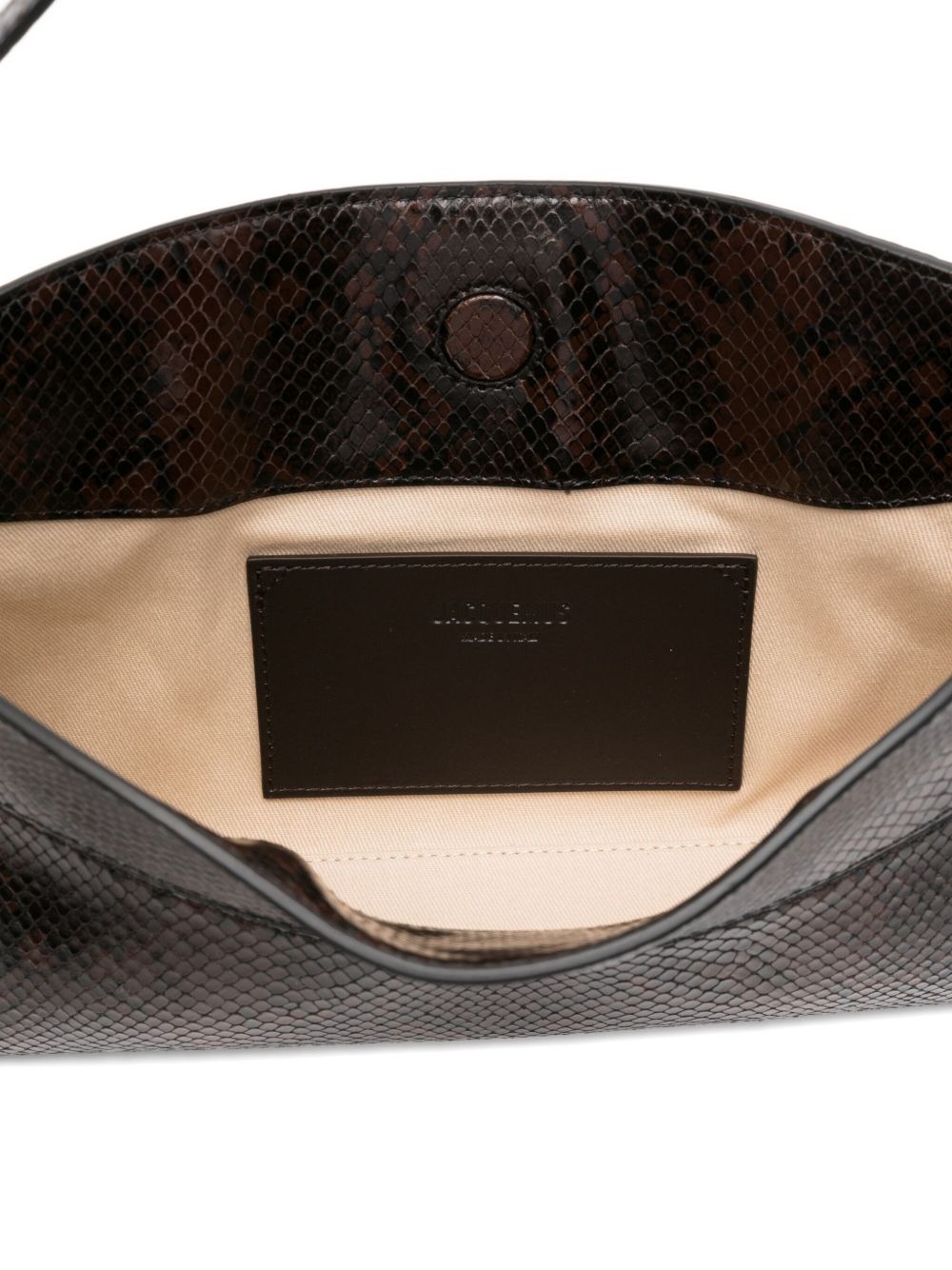 Elongated Black Handbag