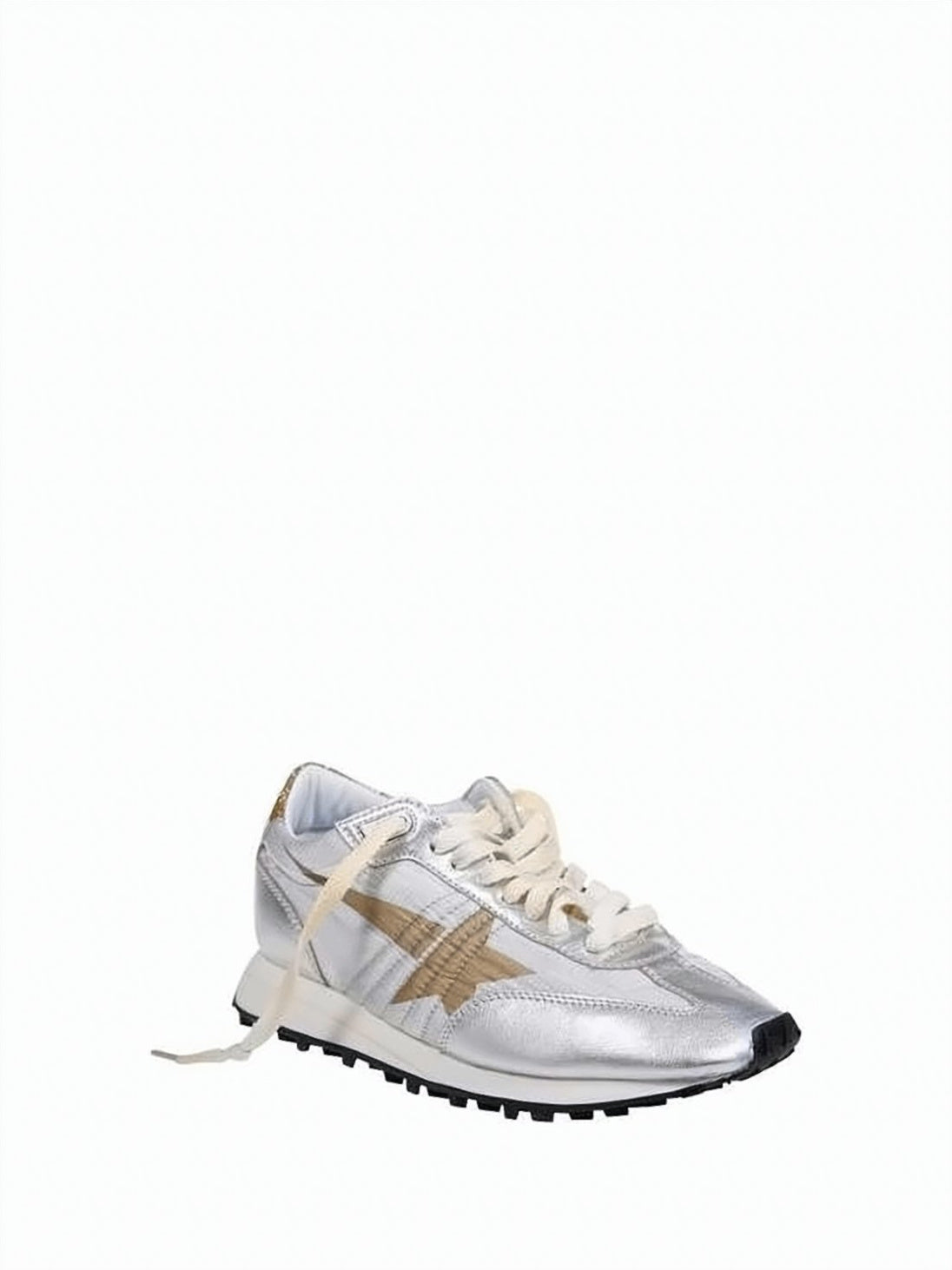 Distressed Low-Top Sneakers With Dark Star Emblem
