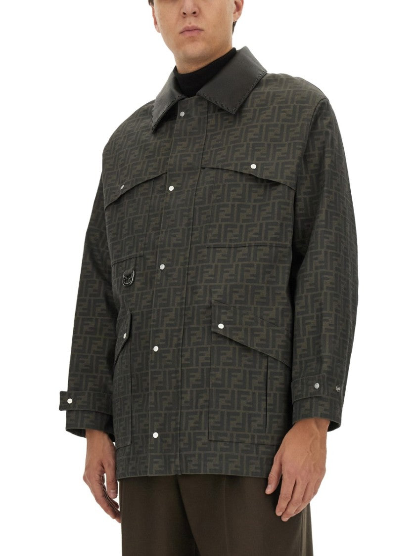 Jacquard "Ff" Blouson