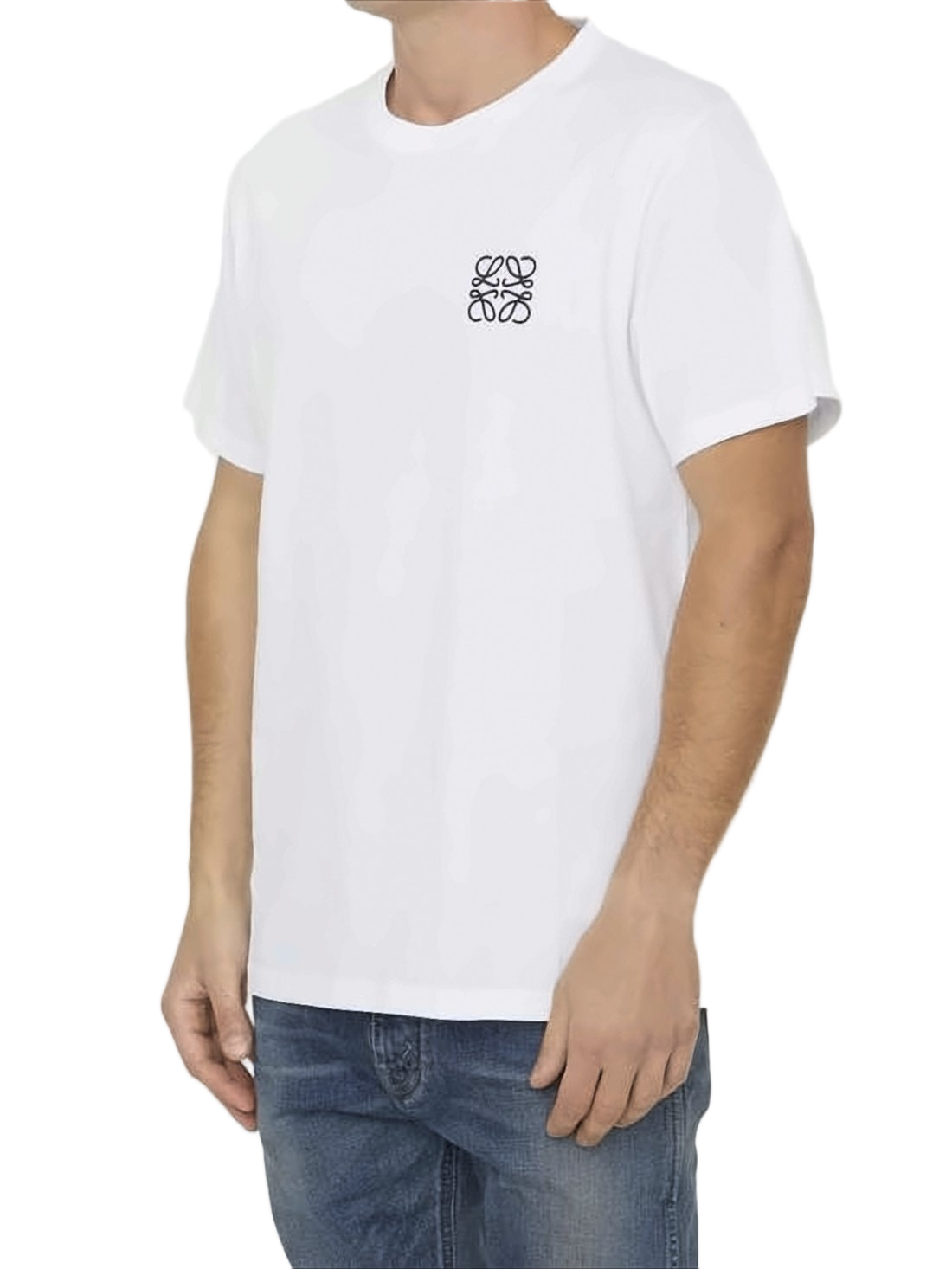 Short-Sleeved T-Shirt with Signature Embroidery