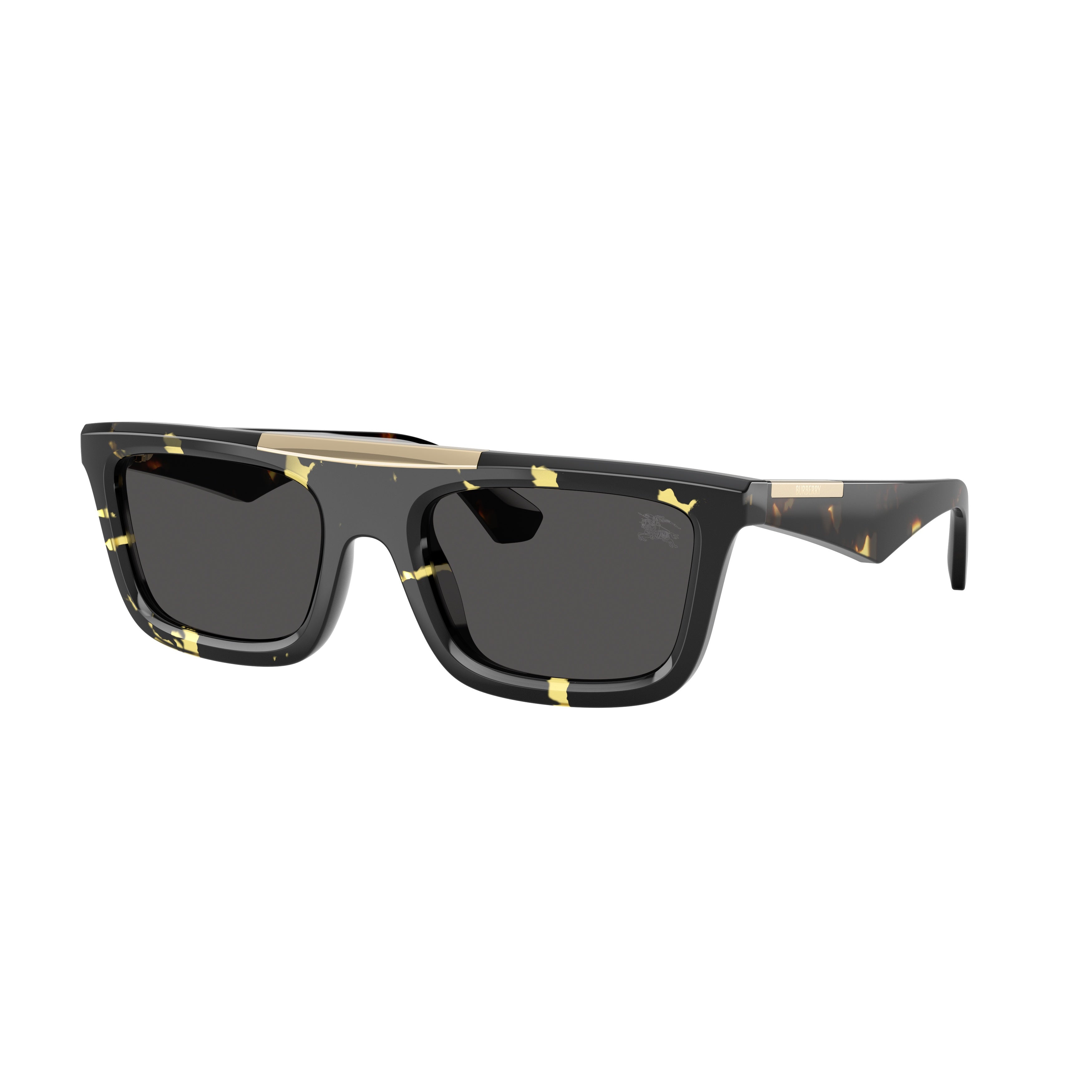 0be4451u Rectangular Tortoiseshell Sunglasses