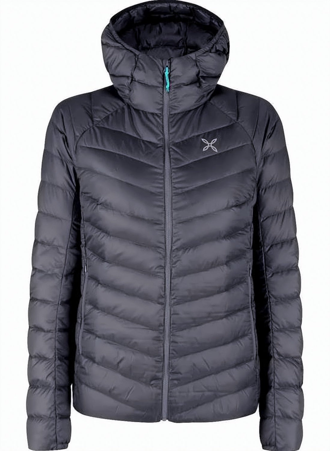 Chevron-Quilted Short Padded Jacket