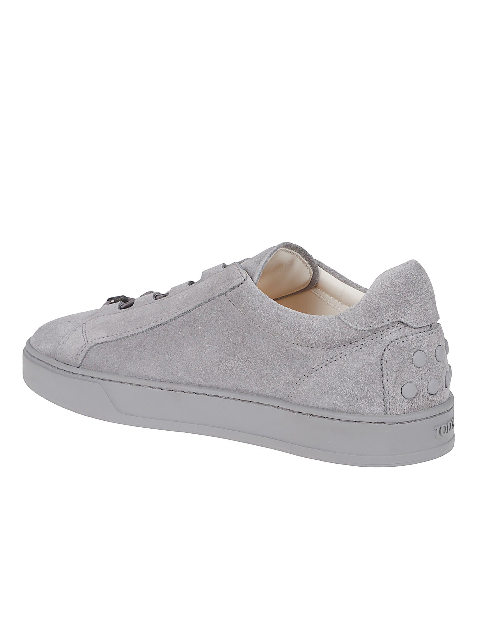 Calfskin Suede Low-Top Sneakers
