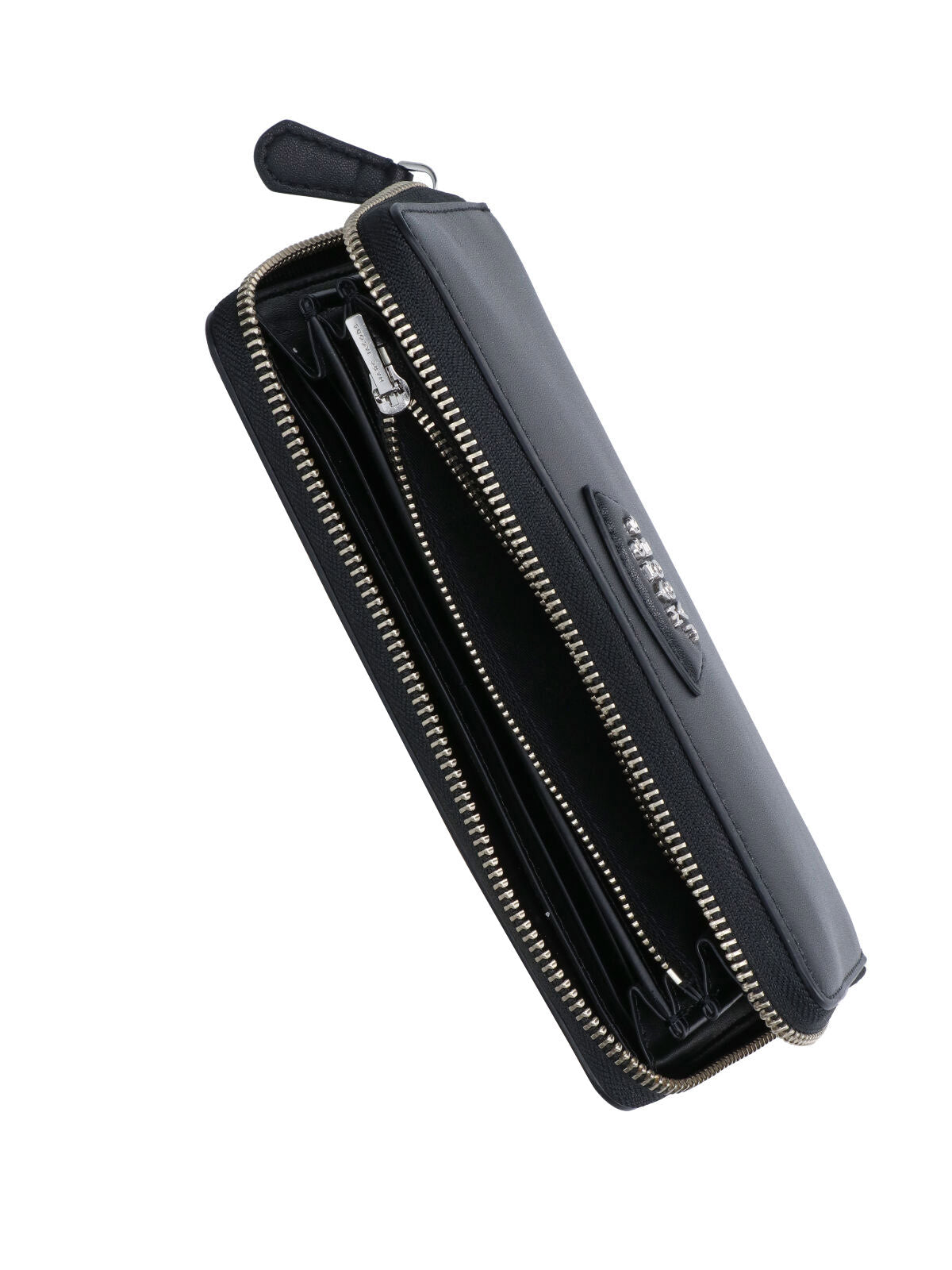Black The Slim 84 Leather Wallet