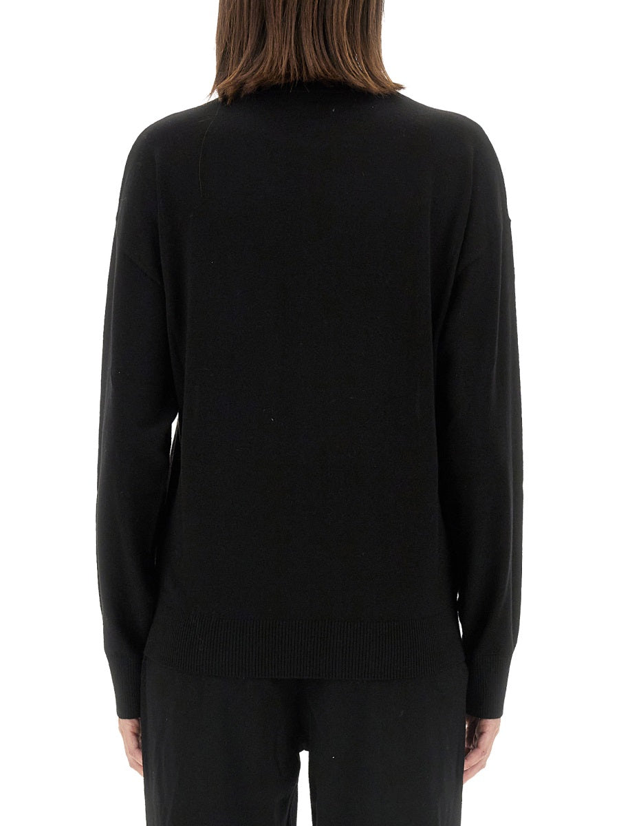 Relaxed Fit Jersey With Bold Logo Print