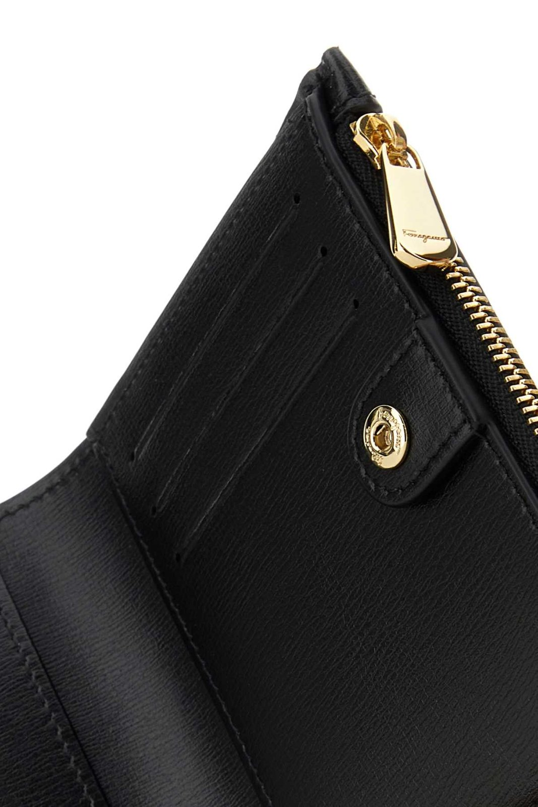 Compact Calf Leather Wallet