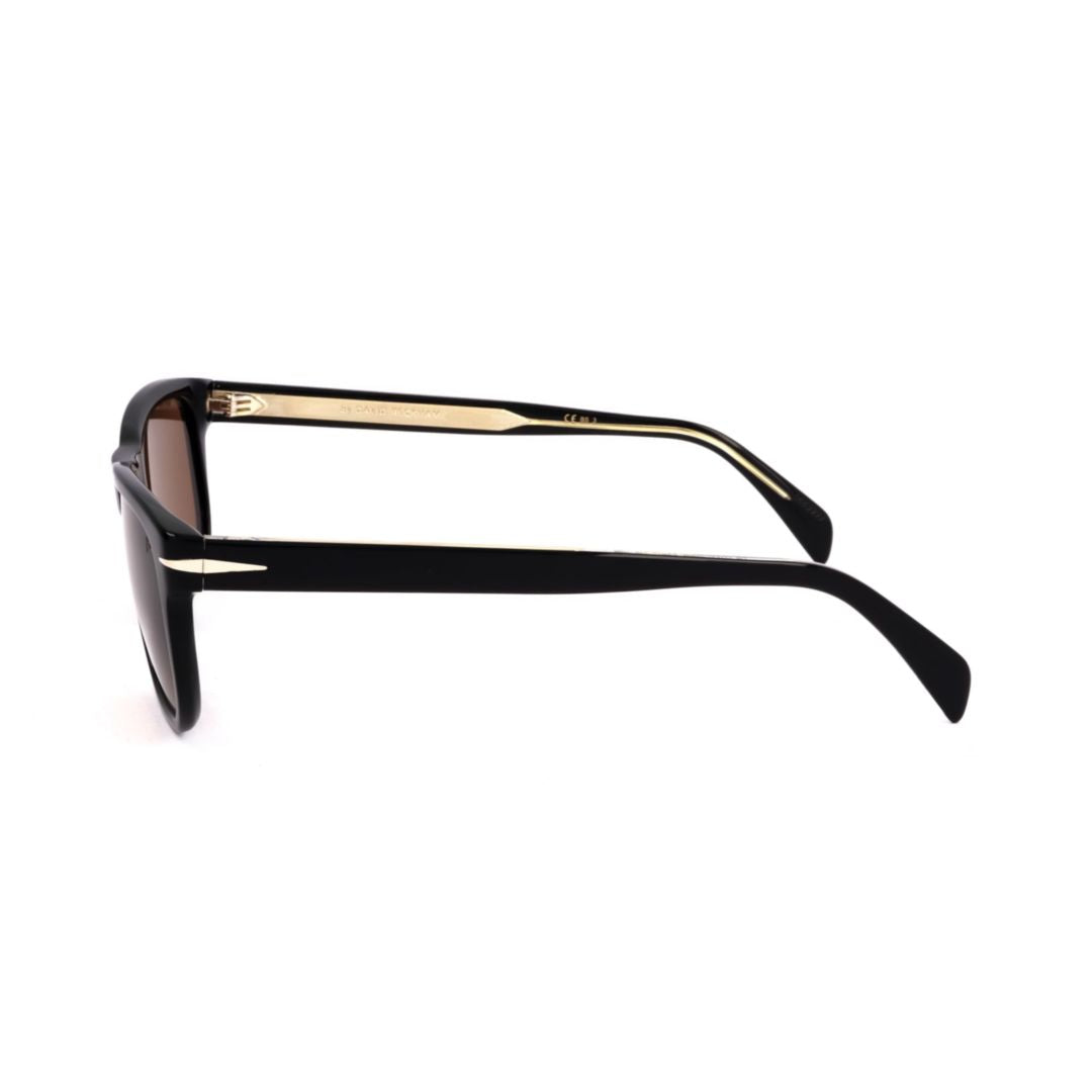 Db 1045/S Rectangular Frame Acetate Sunglasses