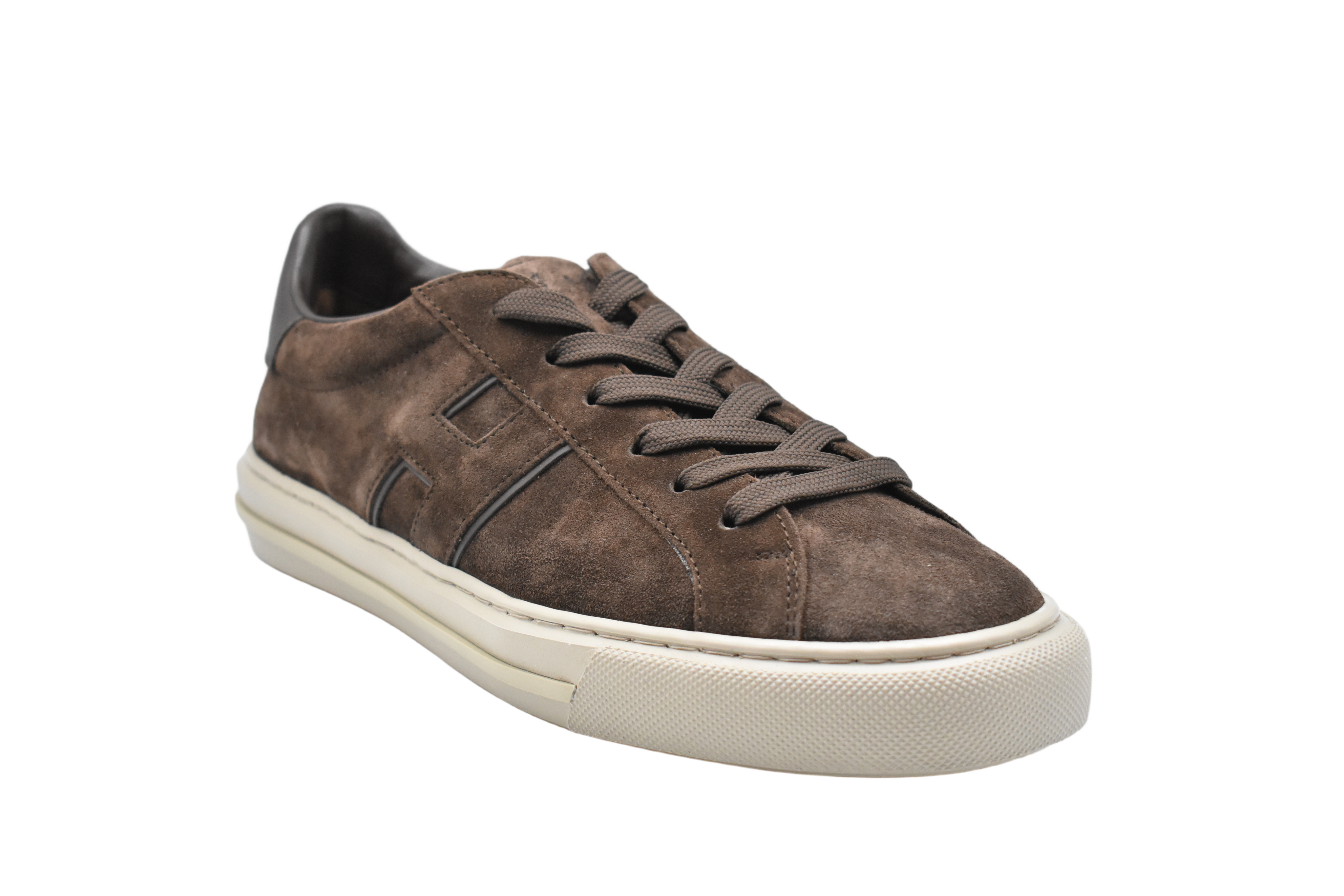 Brown Suede Low Shoes