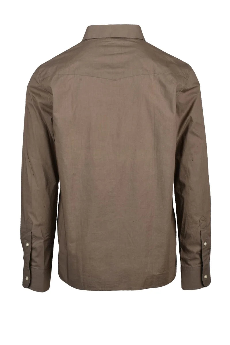 Cotton Shirt - Taupe