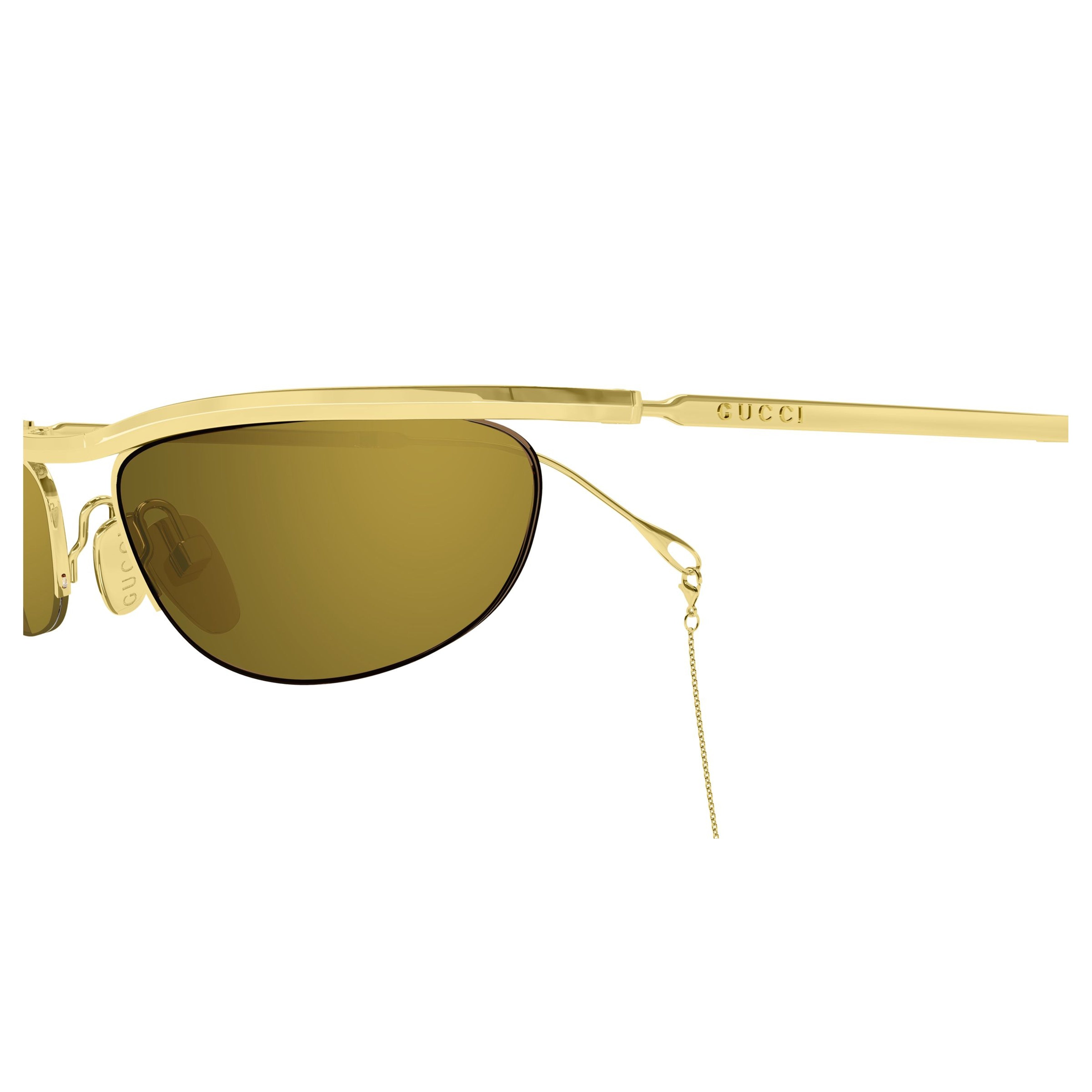 Gg2157s Narrow Gold-Toned Sunglasses