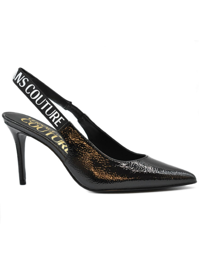 Black Slingback Pumps