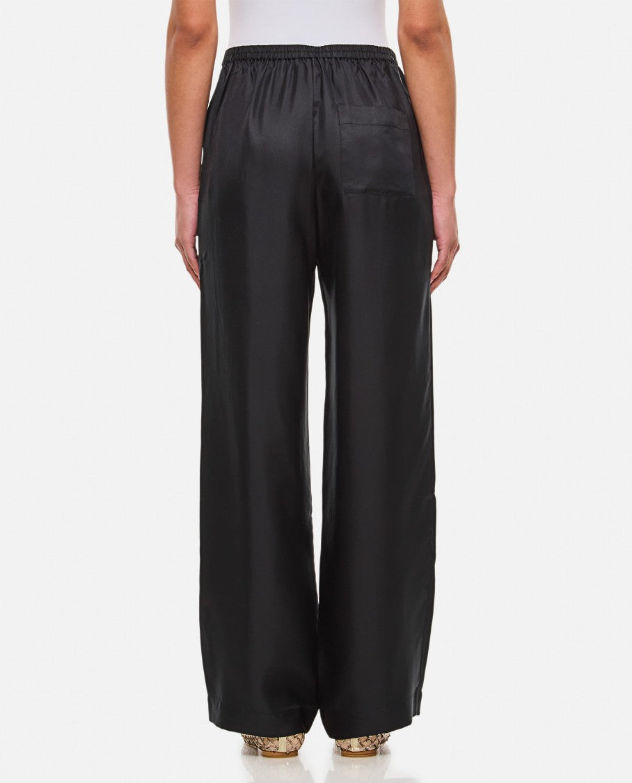 Black Straight Pants
