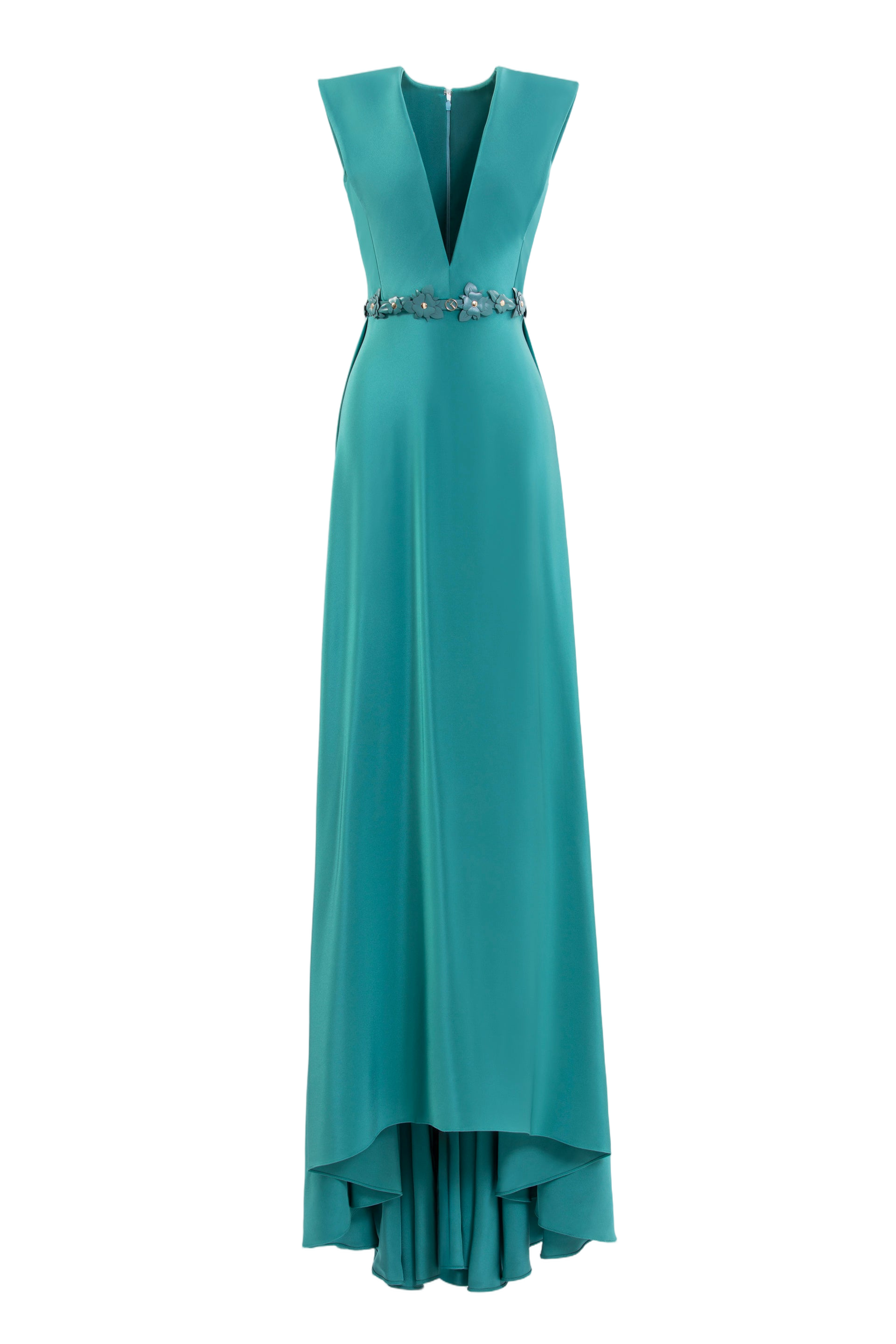 Plain Crepe Dress