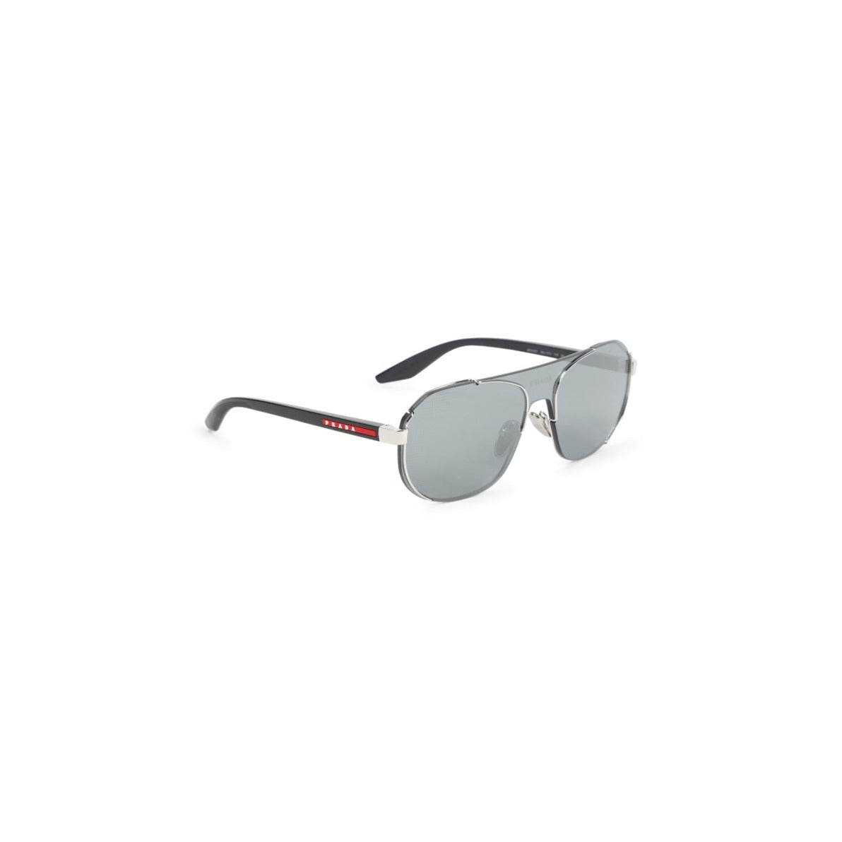 Black Acetate And Metal Sunglasses
