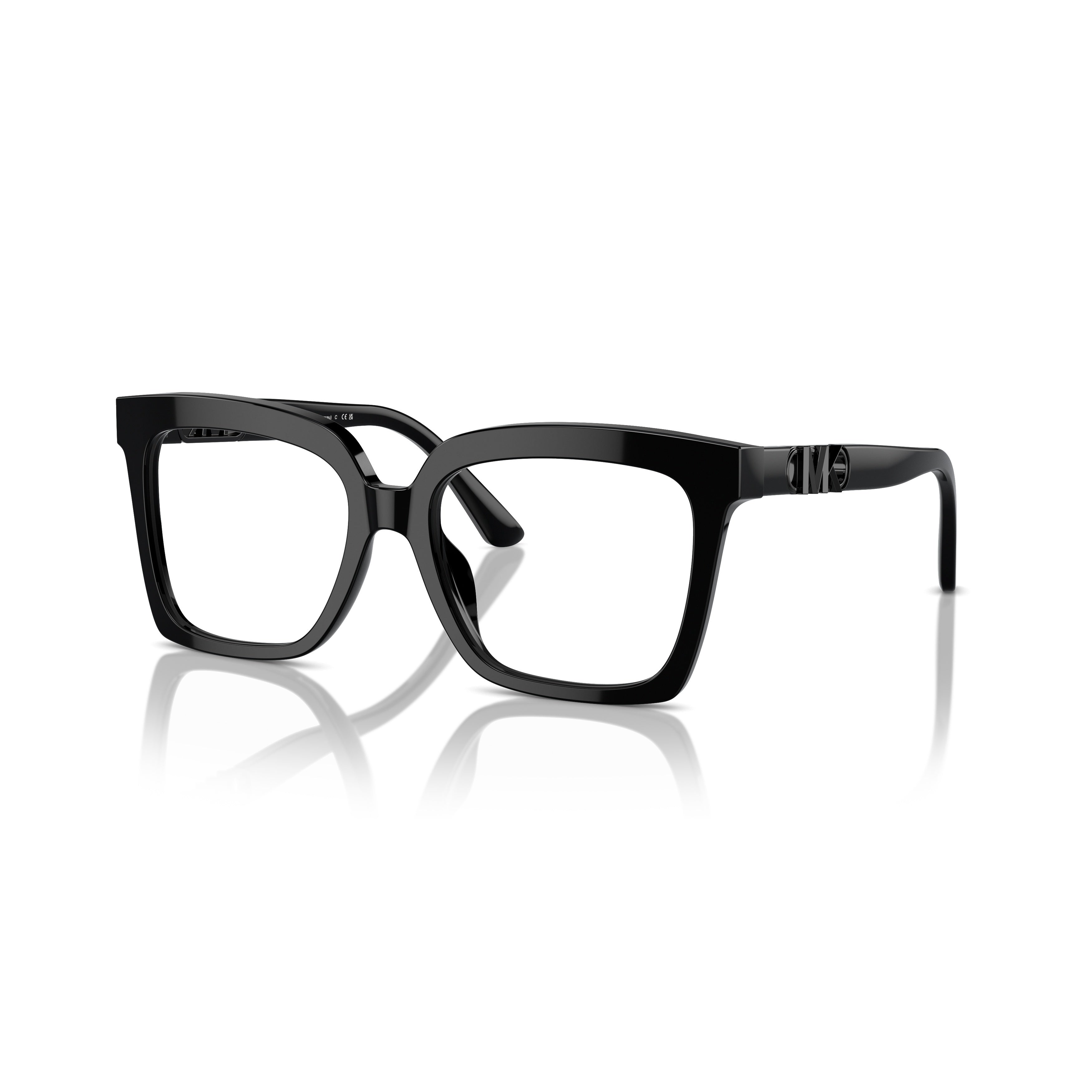 0mk4119u Oversized Square Frame Sunglasses with Cut-Out Logo Detail